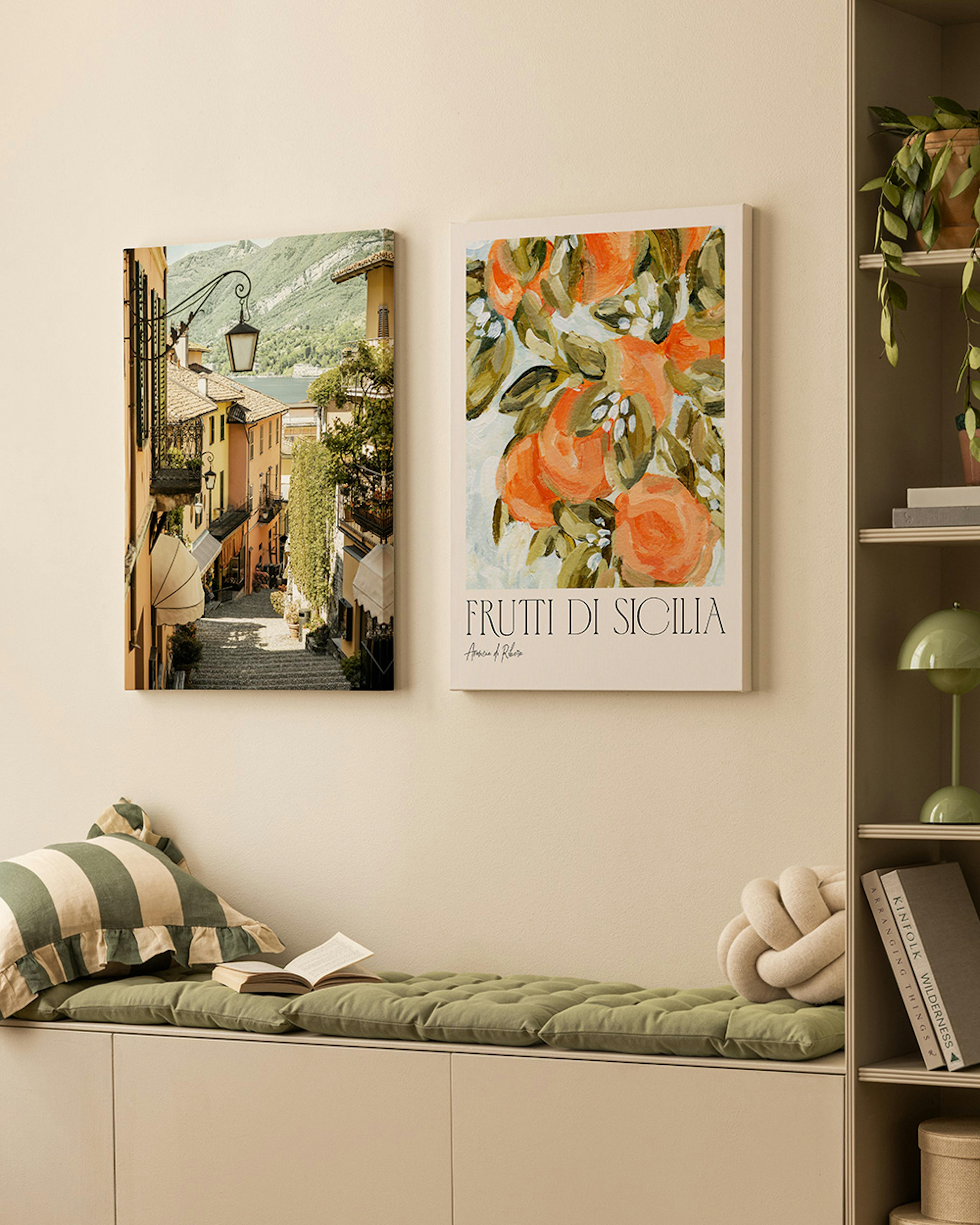 Soft escape decoration murale