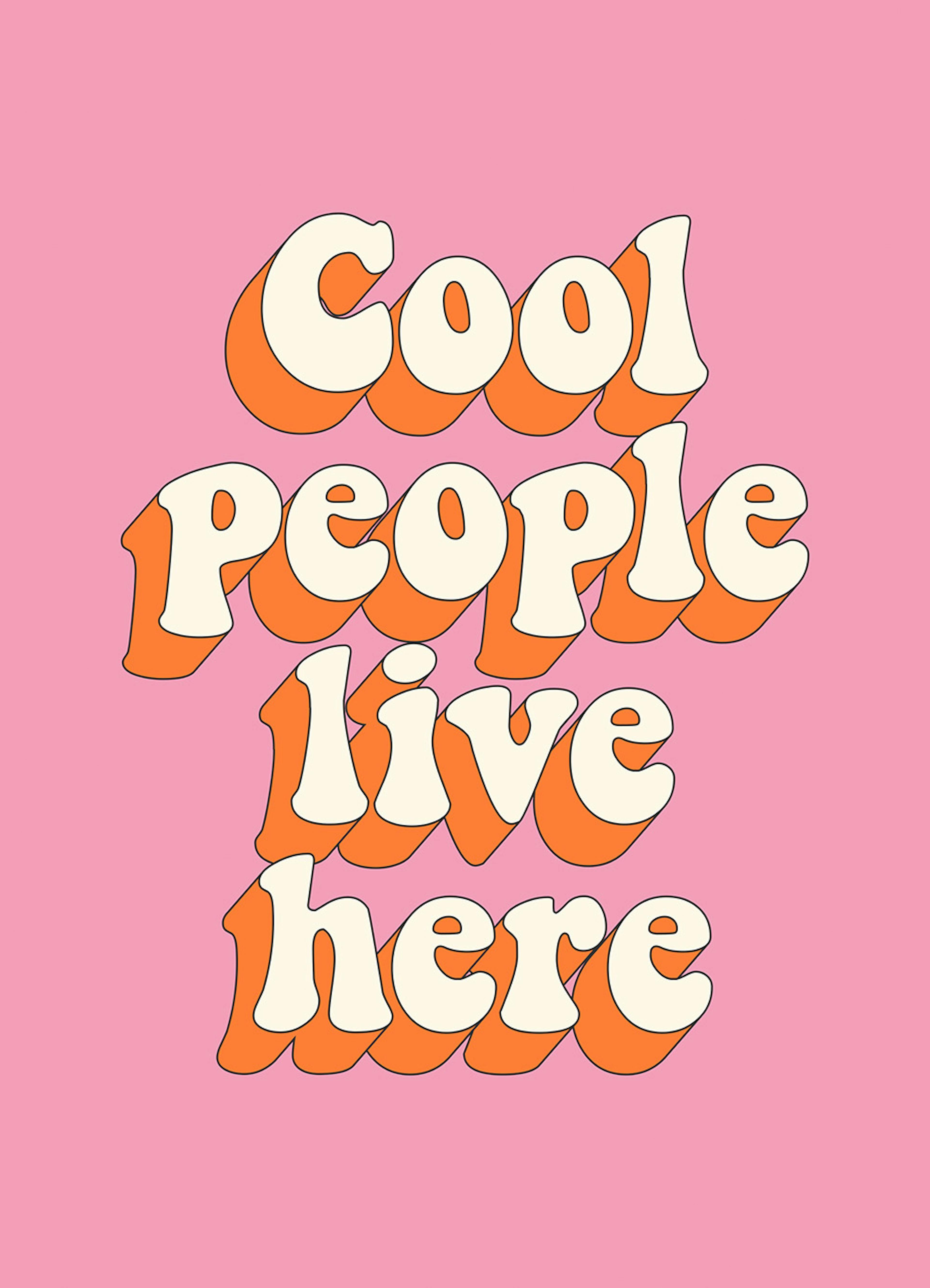 Cool People Poster thumbnail