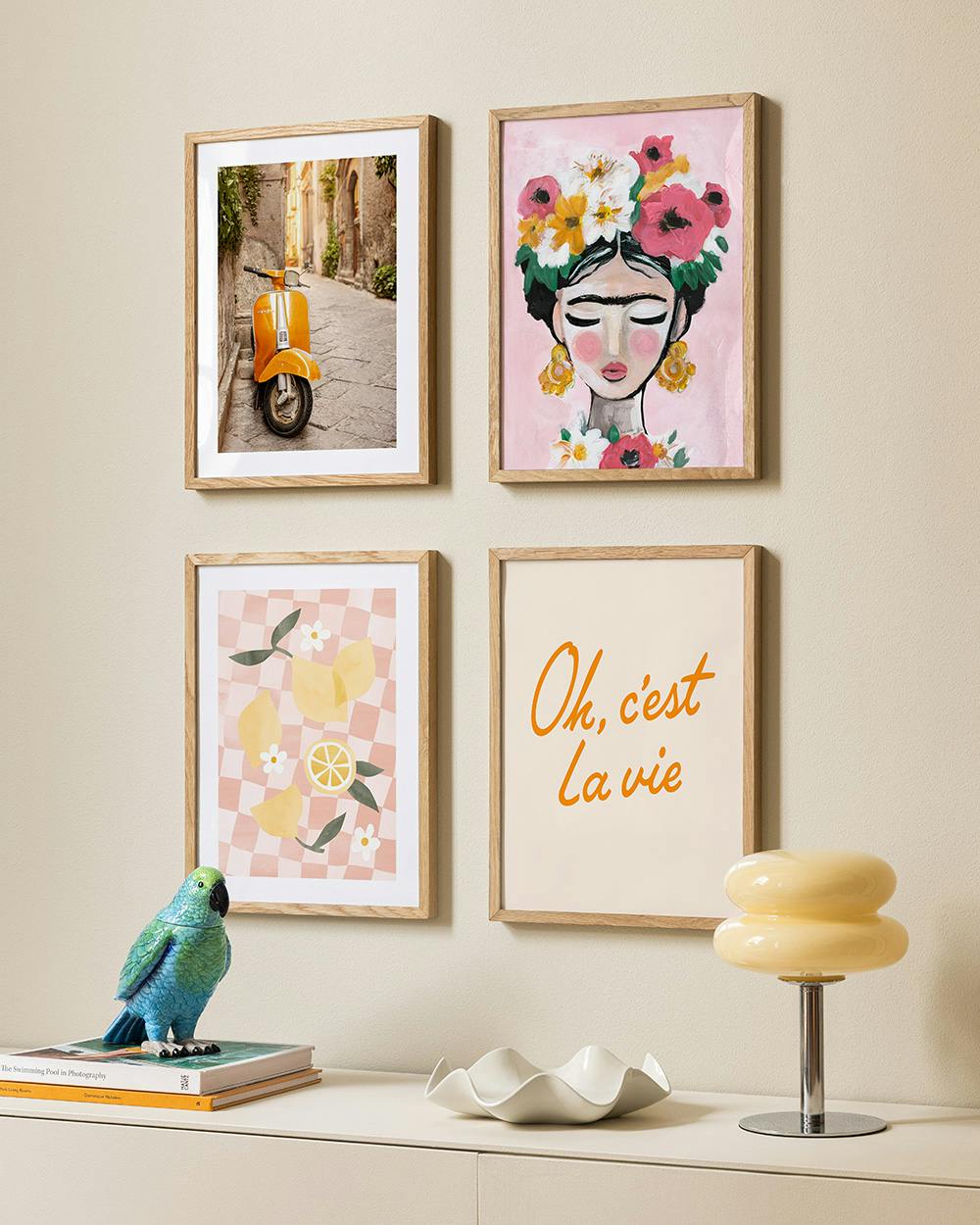 Playful spirit gallery wall (ONE SIZE) - Poster Store
