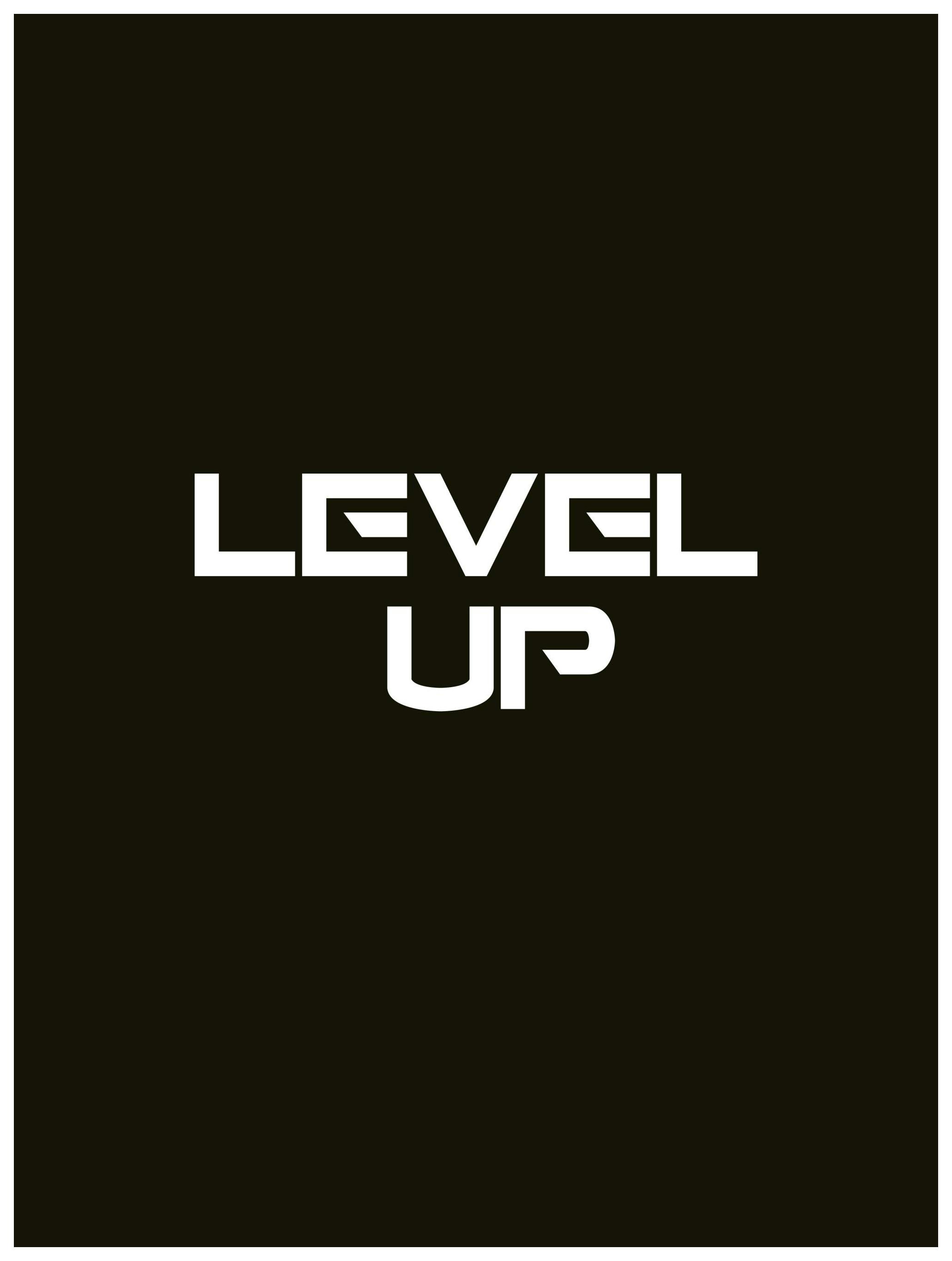 Affiche de Level Up (30x40 cm) - Poster Store