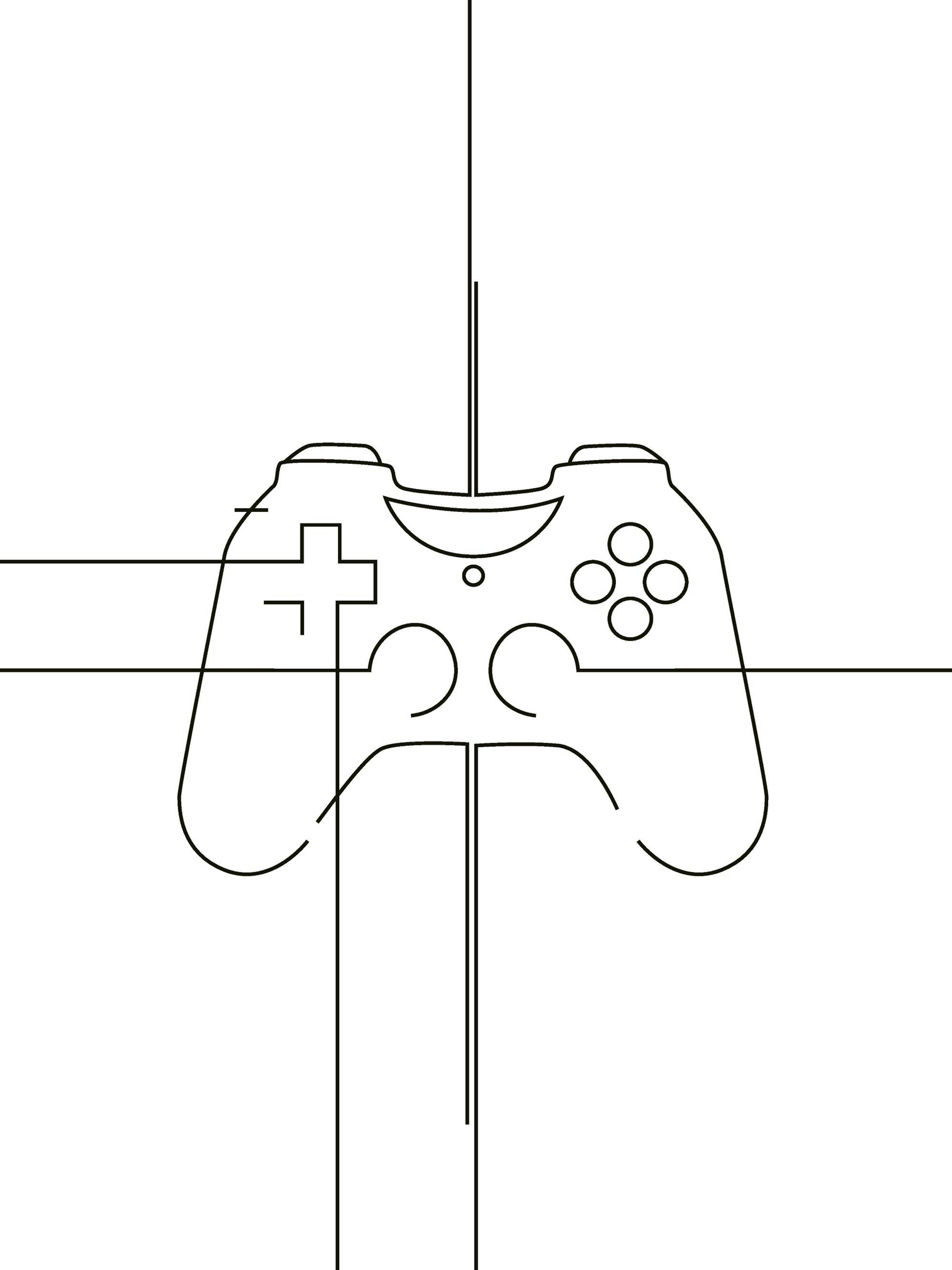 Poster del controller di gioco 0