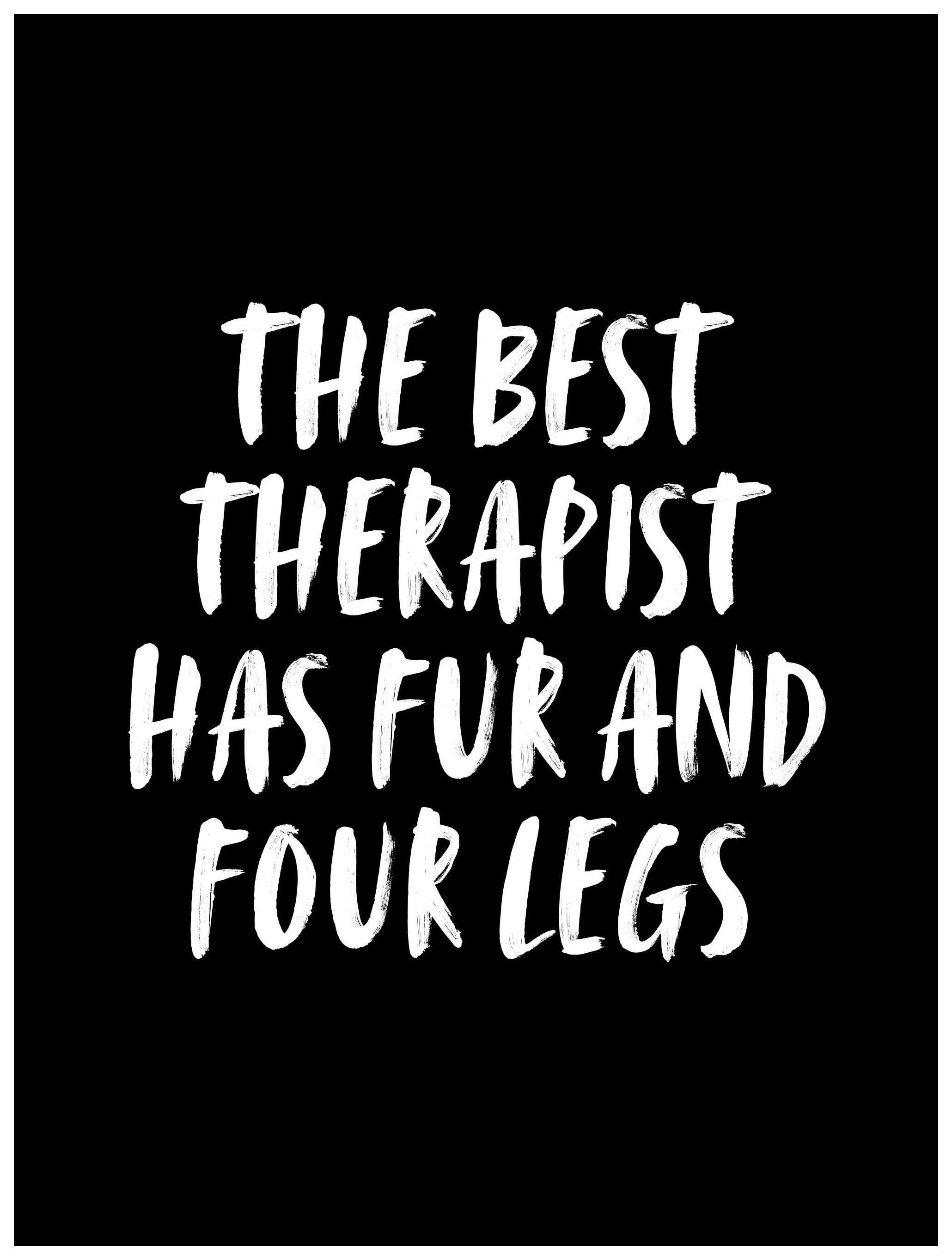 Le Meilleur Thérapeute Poster (21x30 cm) - Poster Store