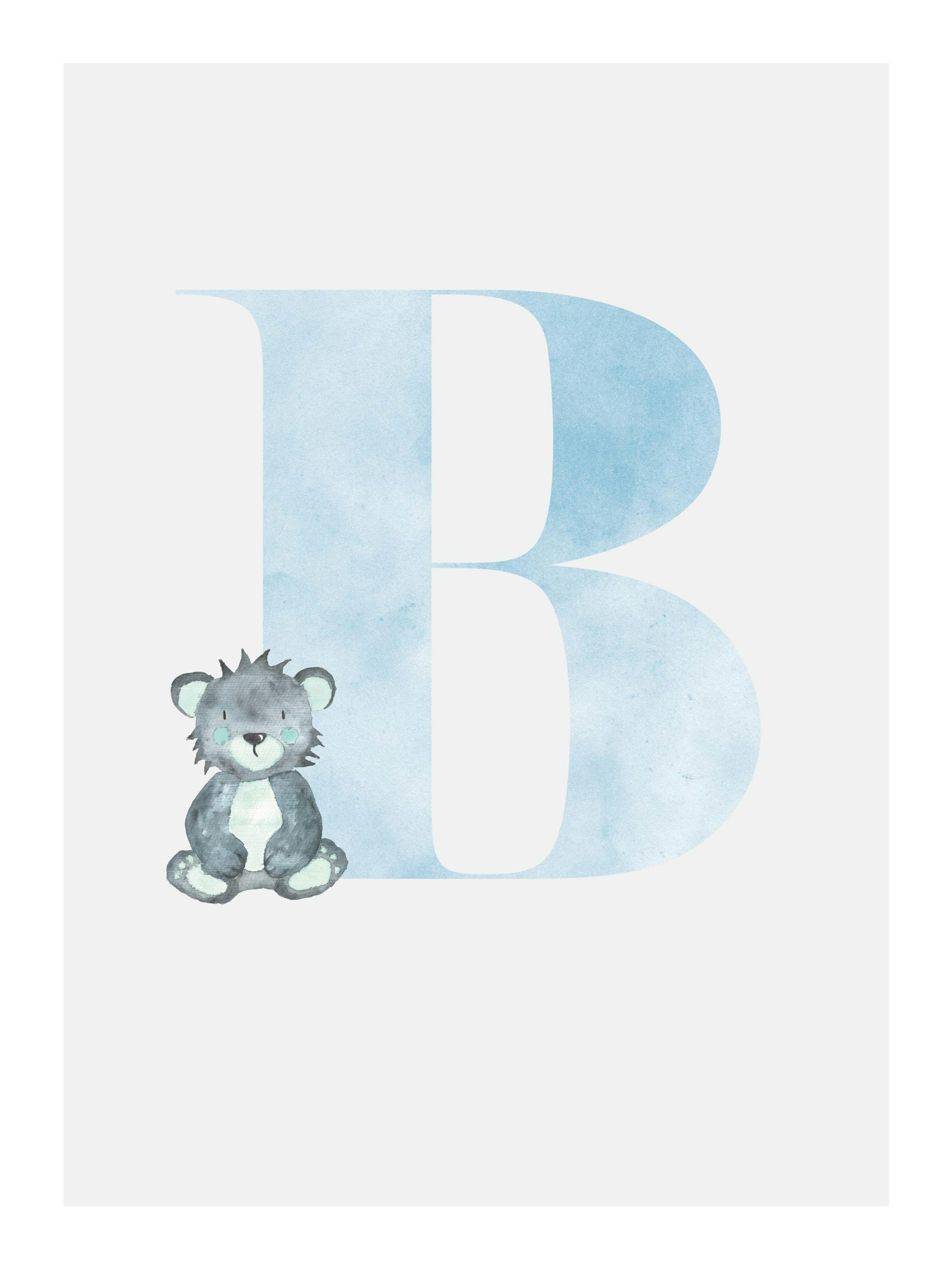 Alphabet B Poster 0