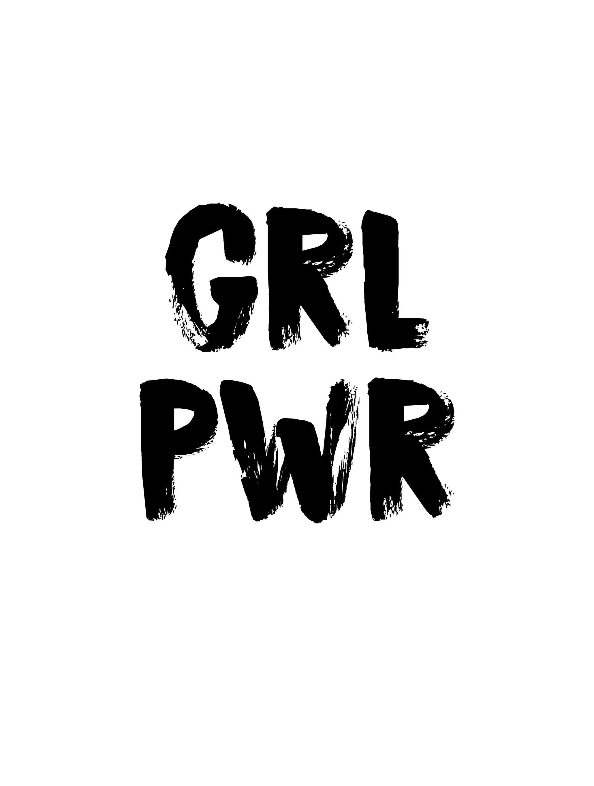 Girl Power Plakat (30x40 cm) - Poster Store