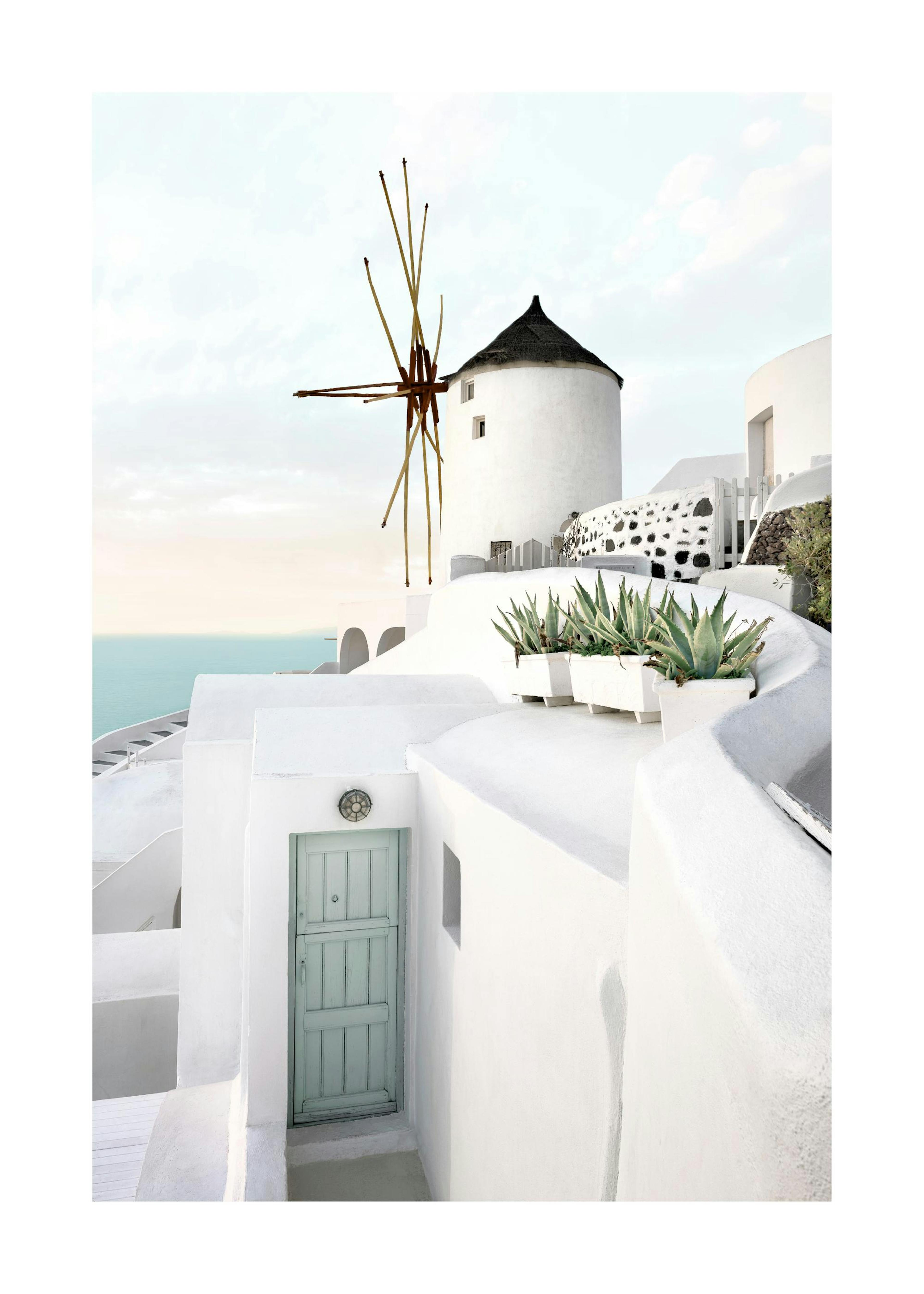 Vue de Santorin Poster 0