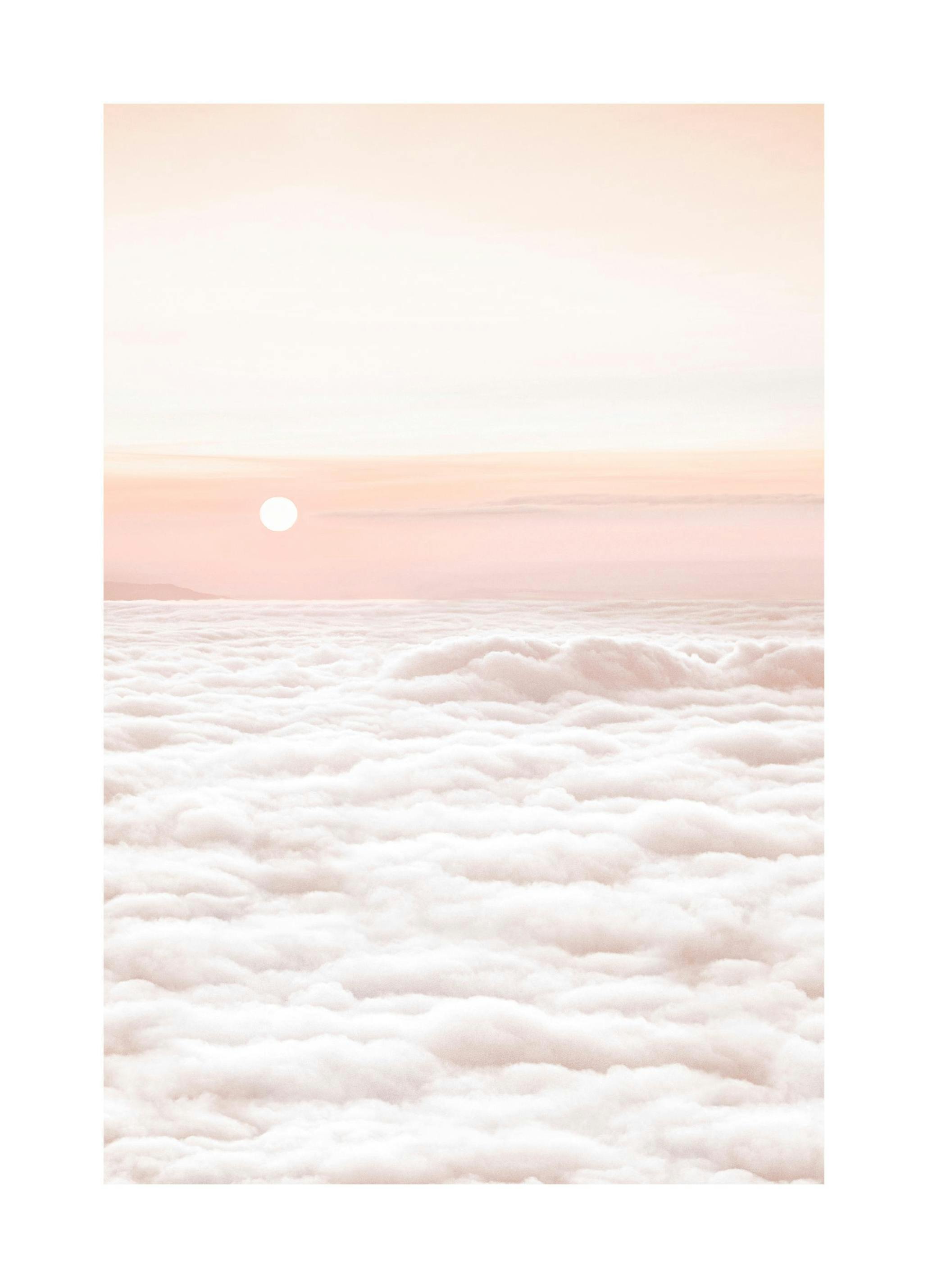 Over de Wolken Poster (50x70 cm) - Poster Store