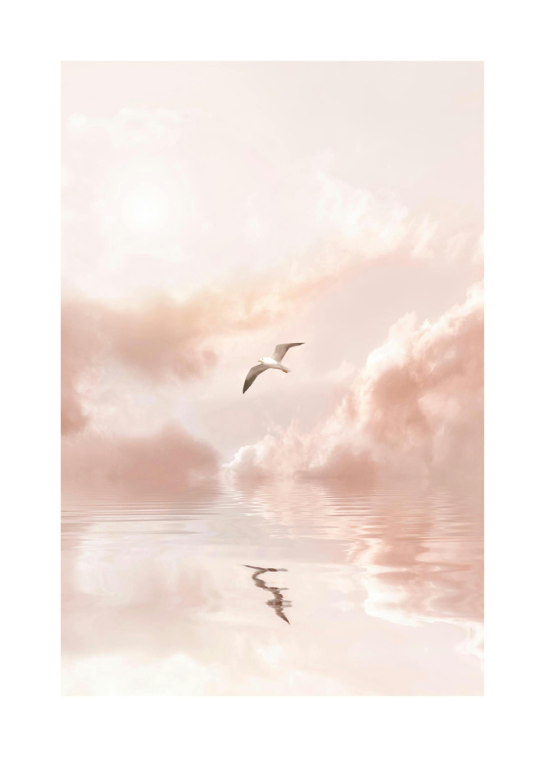 Vogel in de Lucht Poster (21x30 cm) - Poster Store