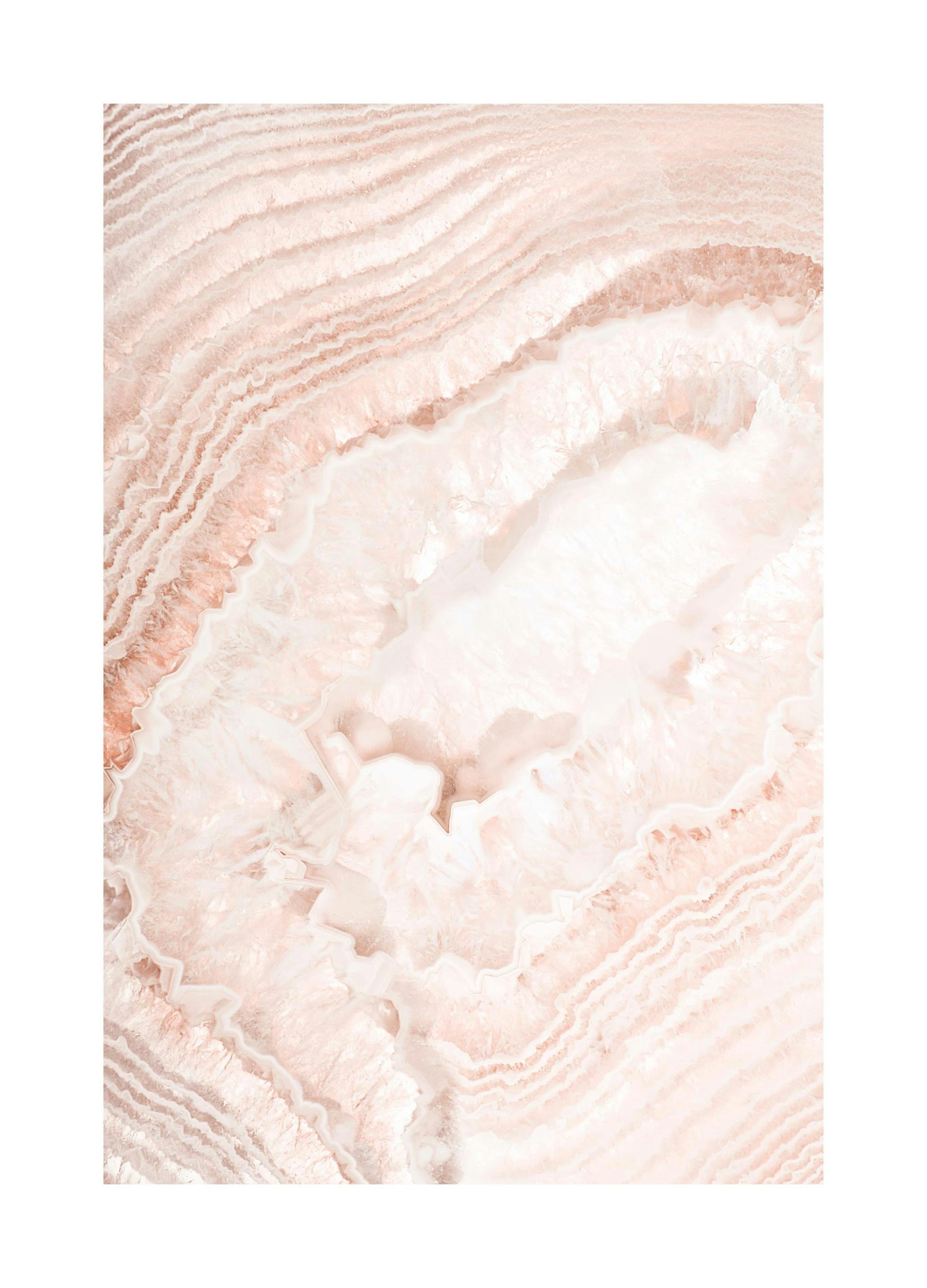 Rosa Agat Poster (30x40 cm) - Poster Store