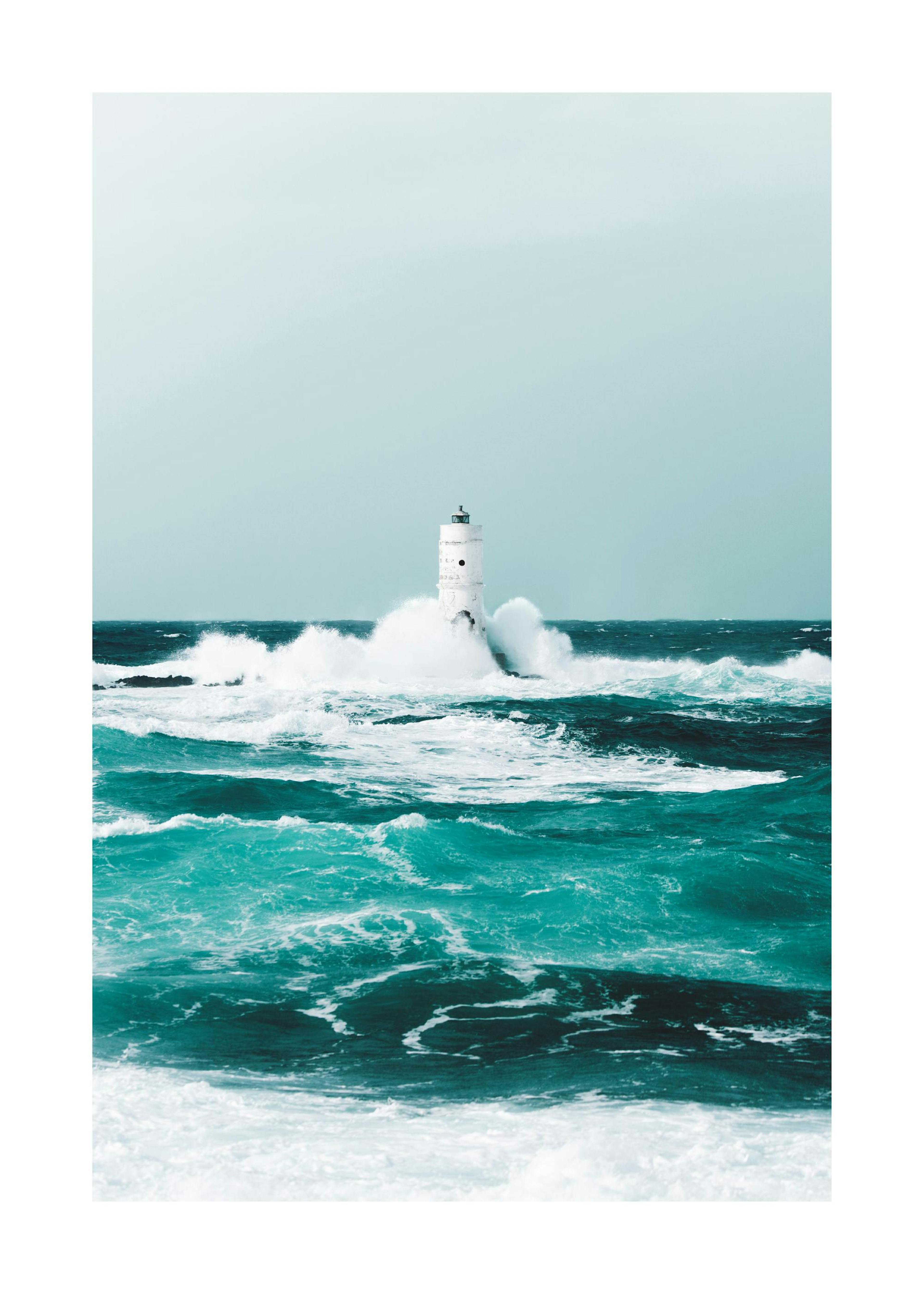 Oceaan Vuurtoren Poster 0