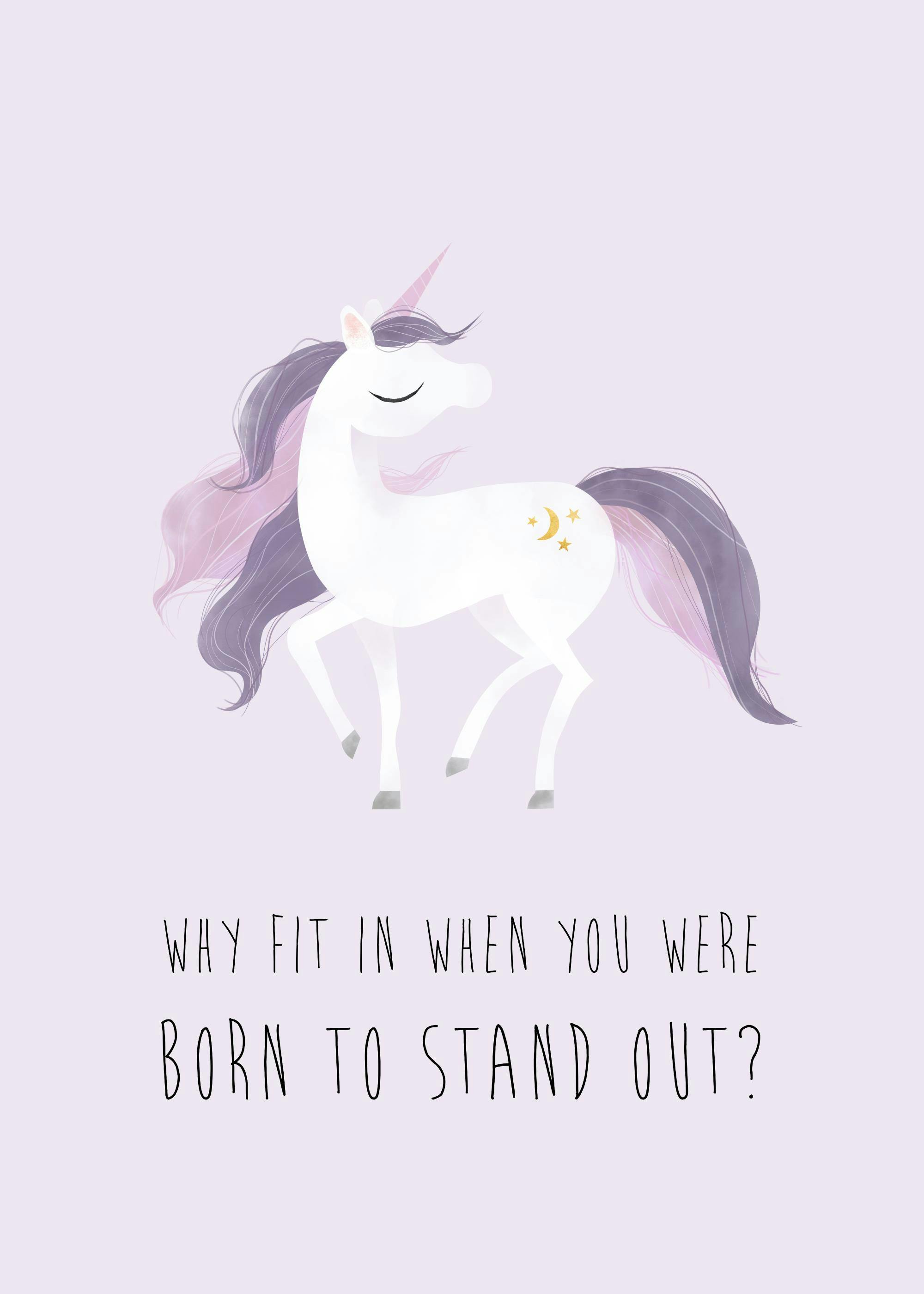 Born to Stand Out Poster 0