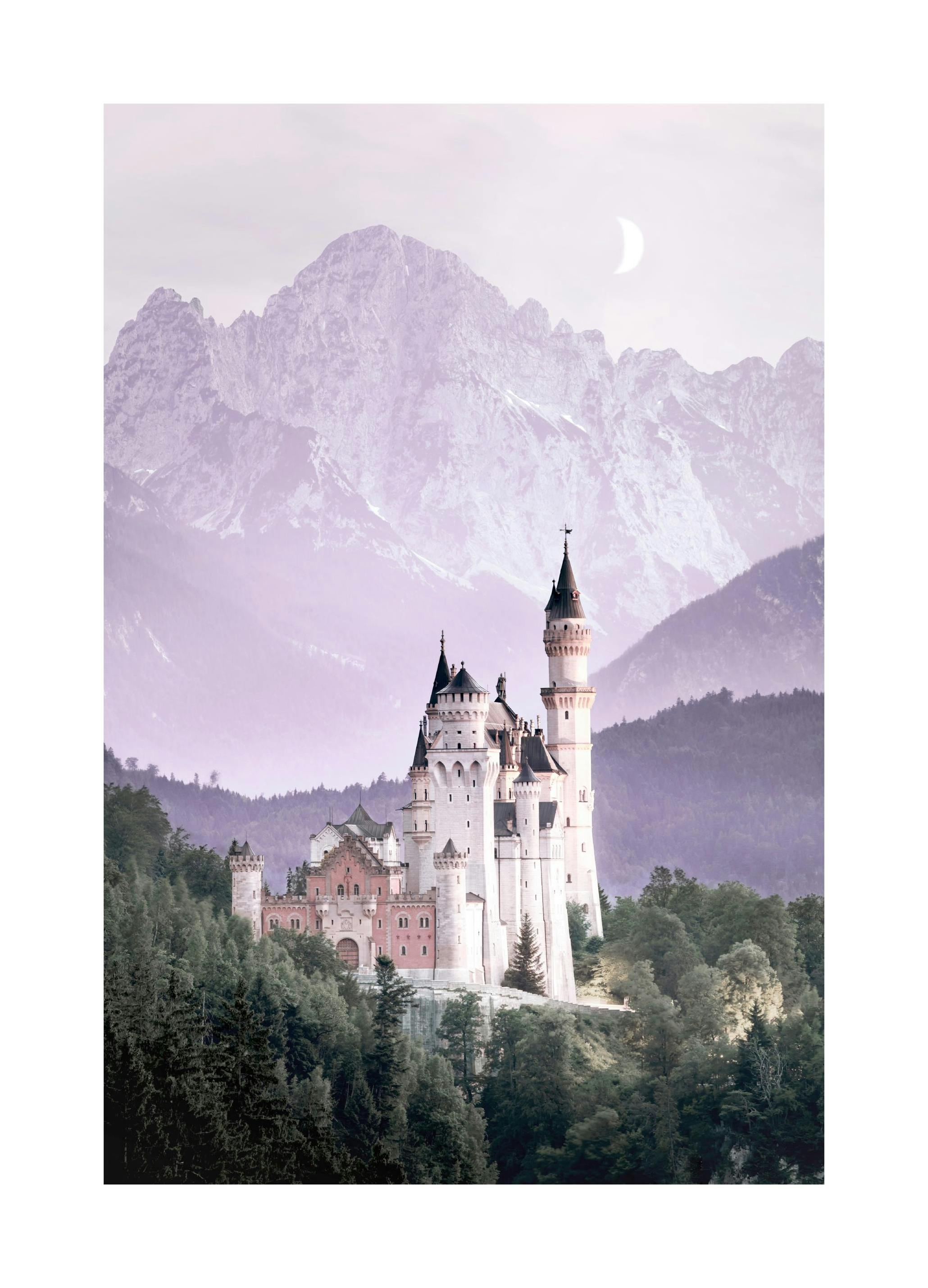 Plakat Bajkowy Zamek (30x40 cm) - Poster Store