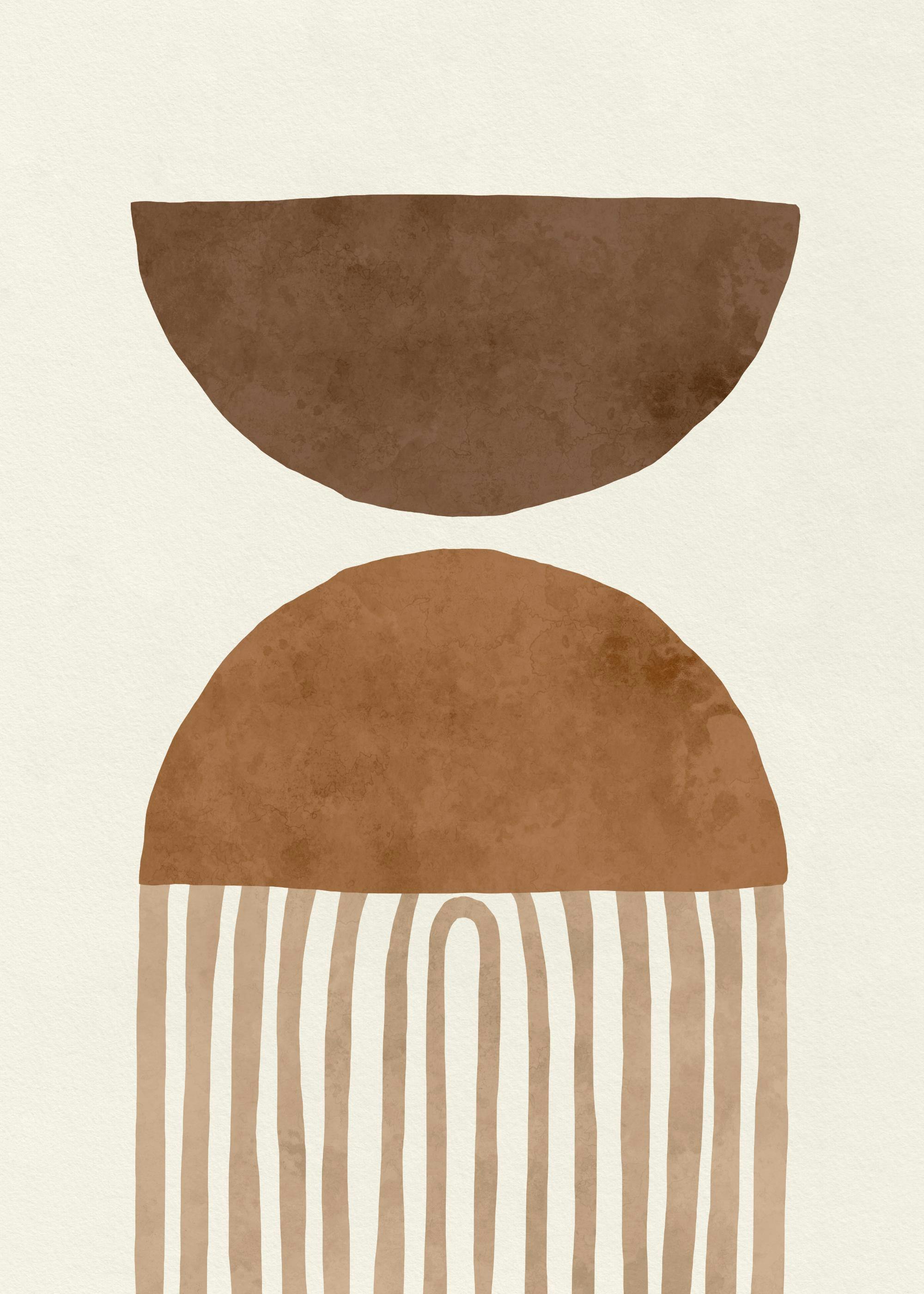 Brown Arches No1 Poster 0