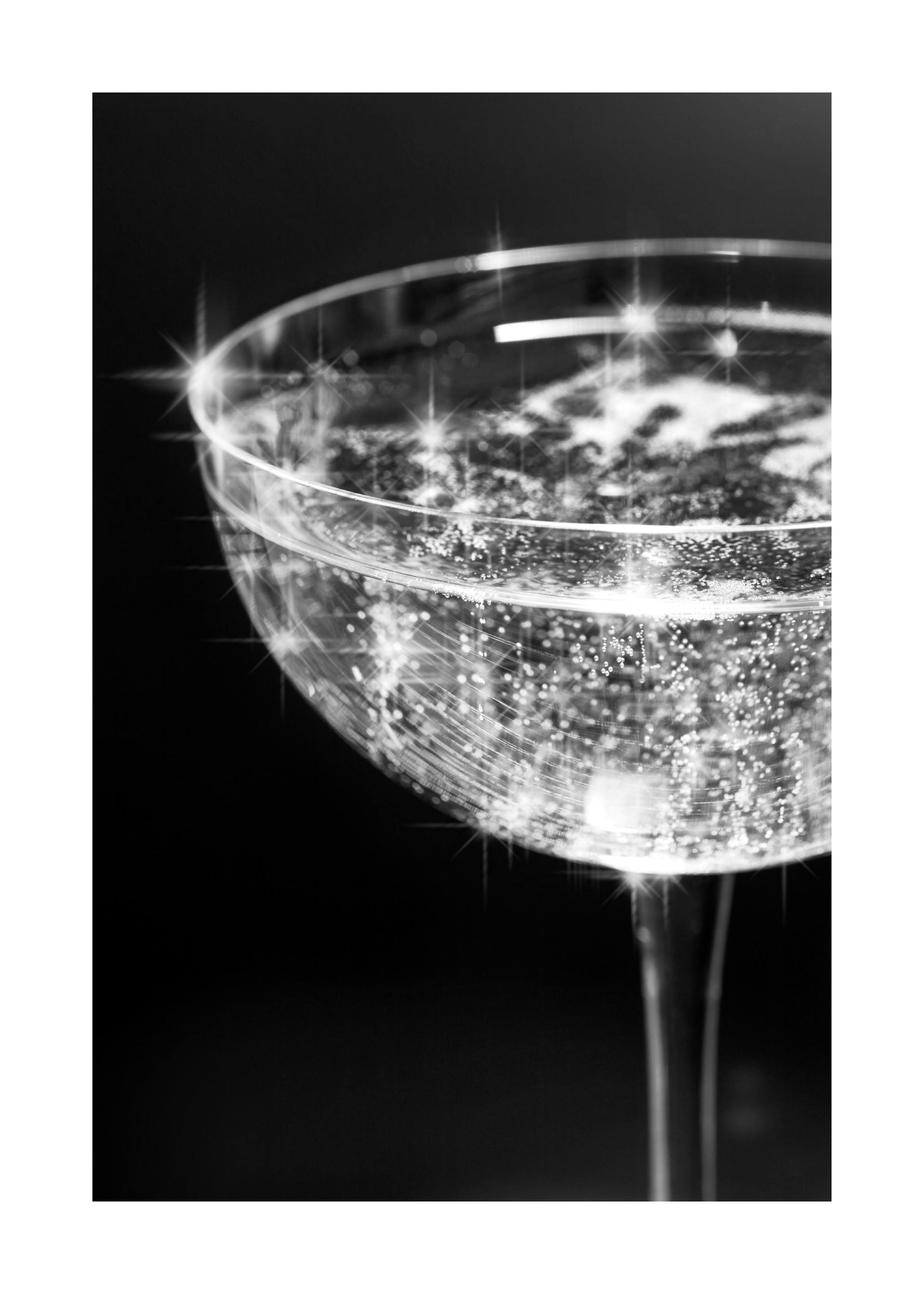 Glitter Champagne Poster 0