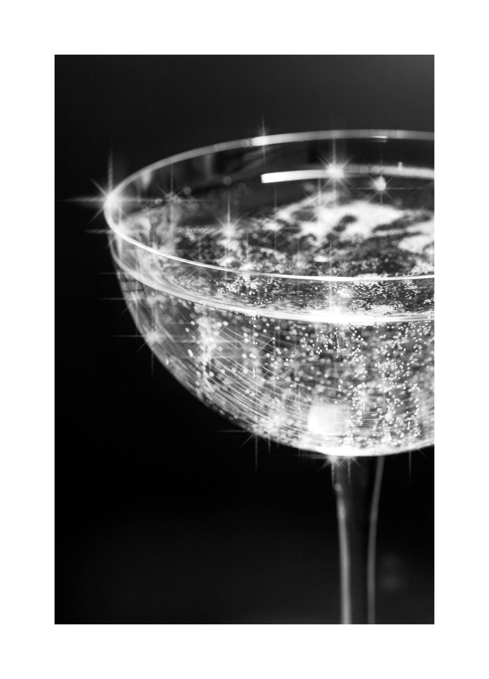 Glitter Champagne Poster (30x40 cm) - Poster Store