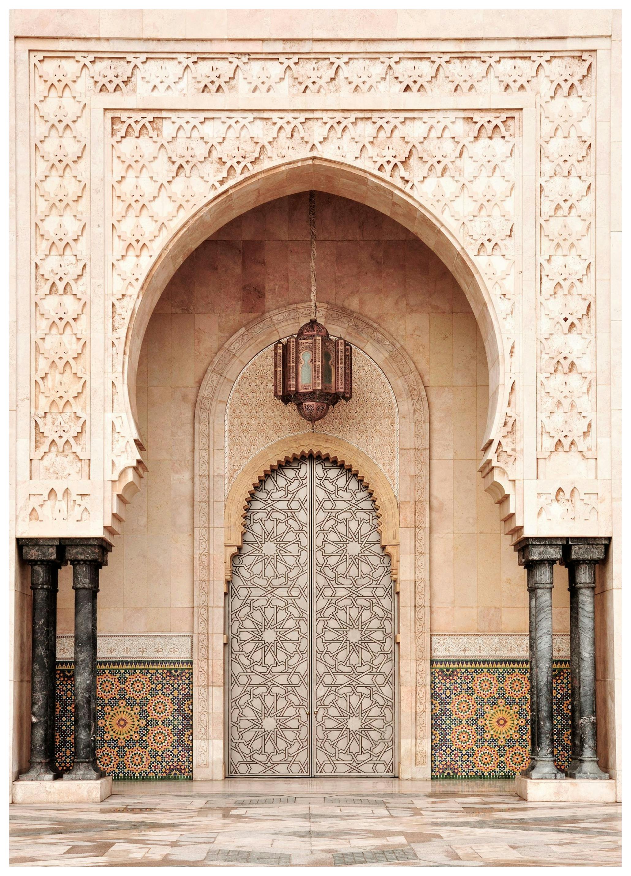 Plakat Dzwi Marrakeszu (21x30 cm) - Poster Store