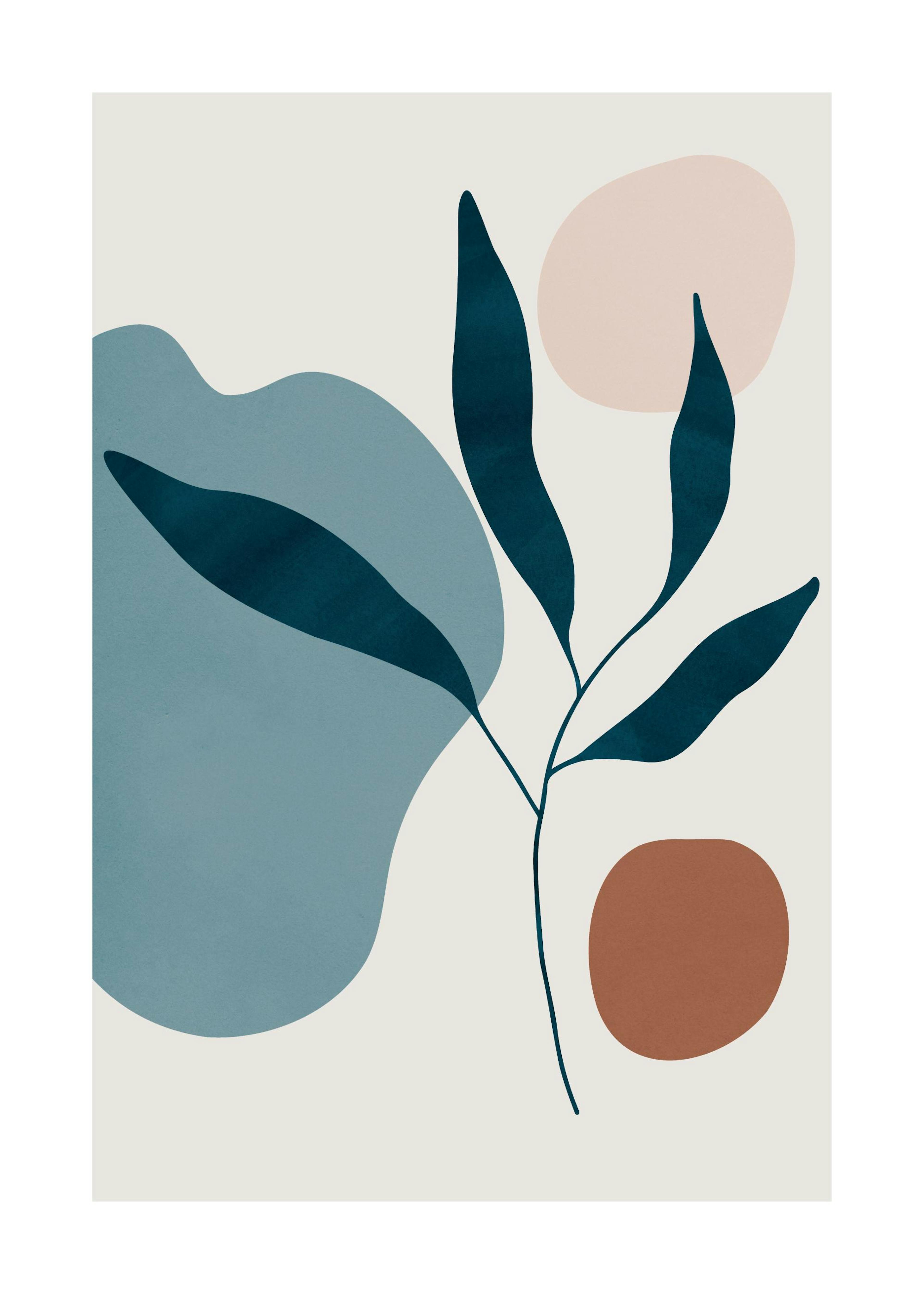 Formes Botaniques No2 Poster 0