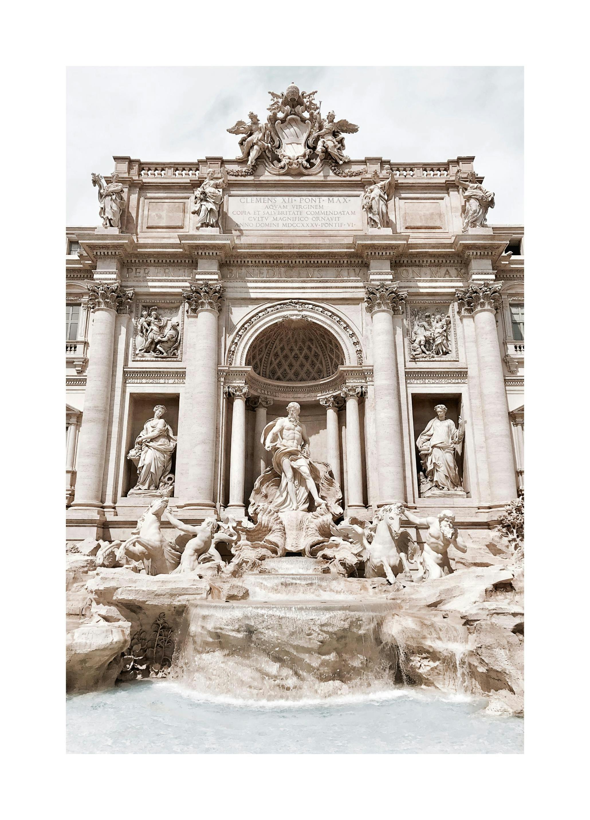 Fontana di Trevi Poster (50x70 cm) - Poster Store