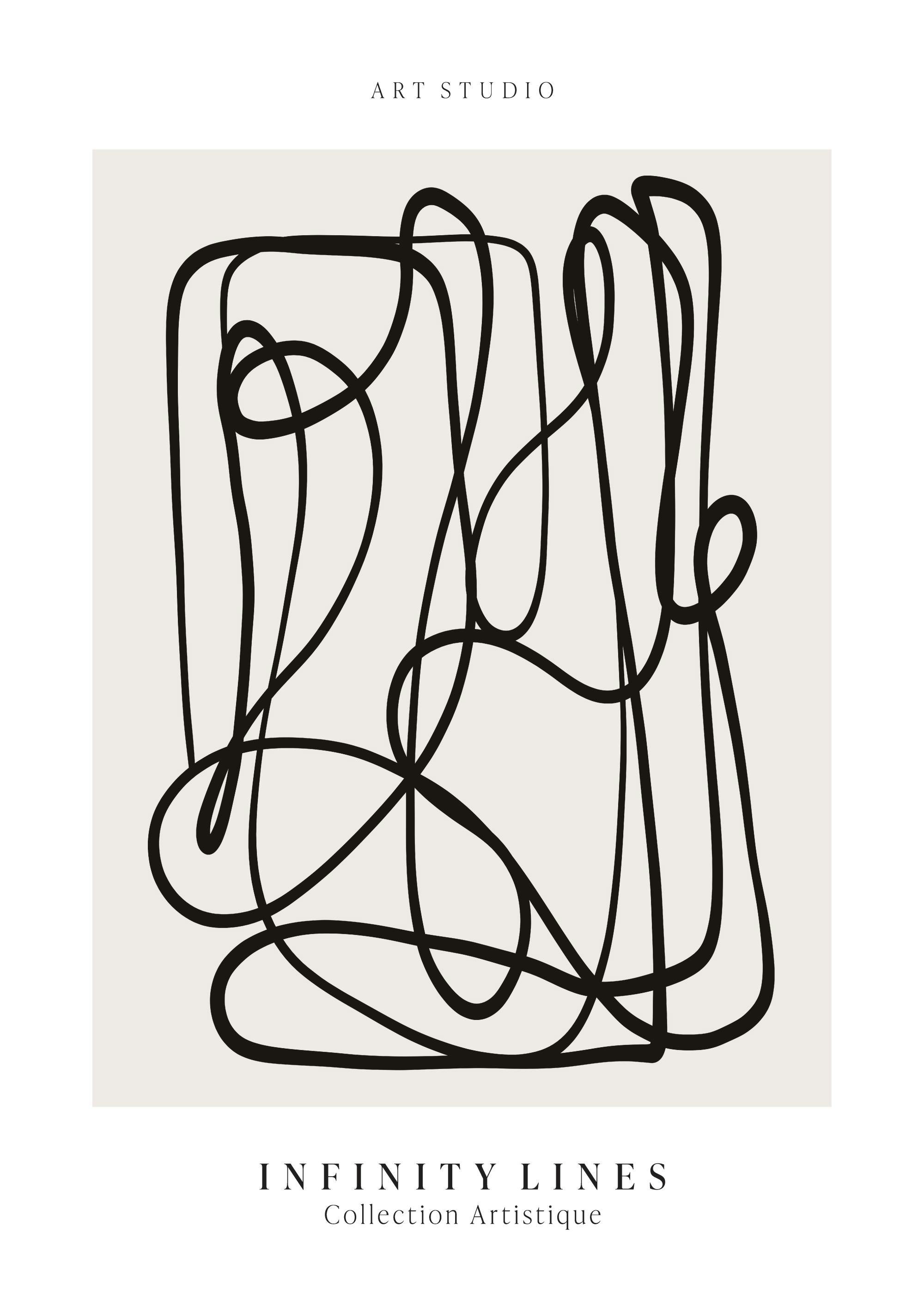 Infinity Lines Juliste 0