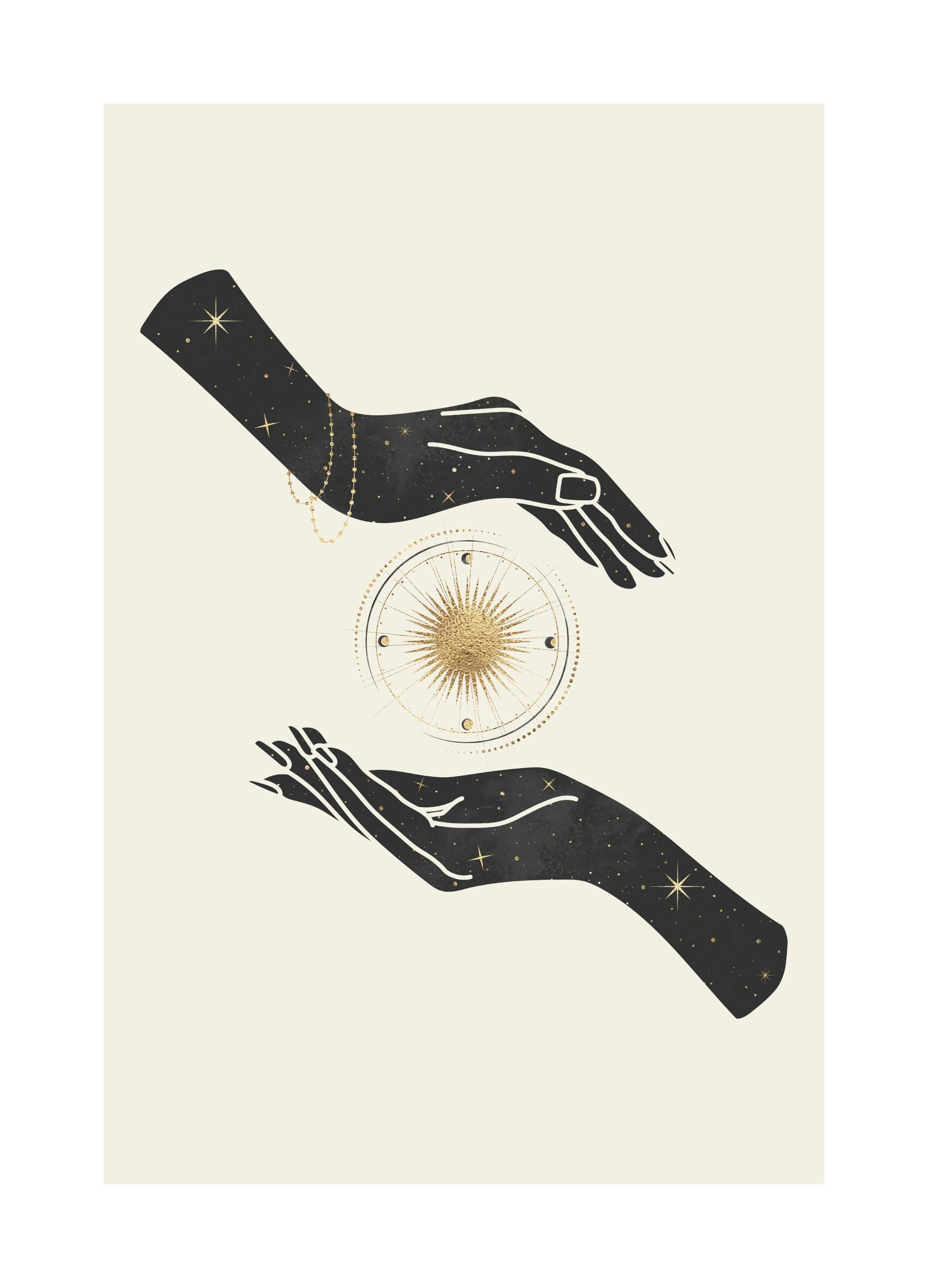 Main Magique No2 Poster (21x30 cm) - Poster Store