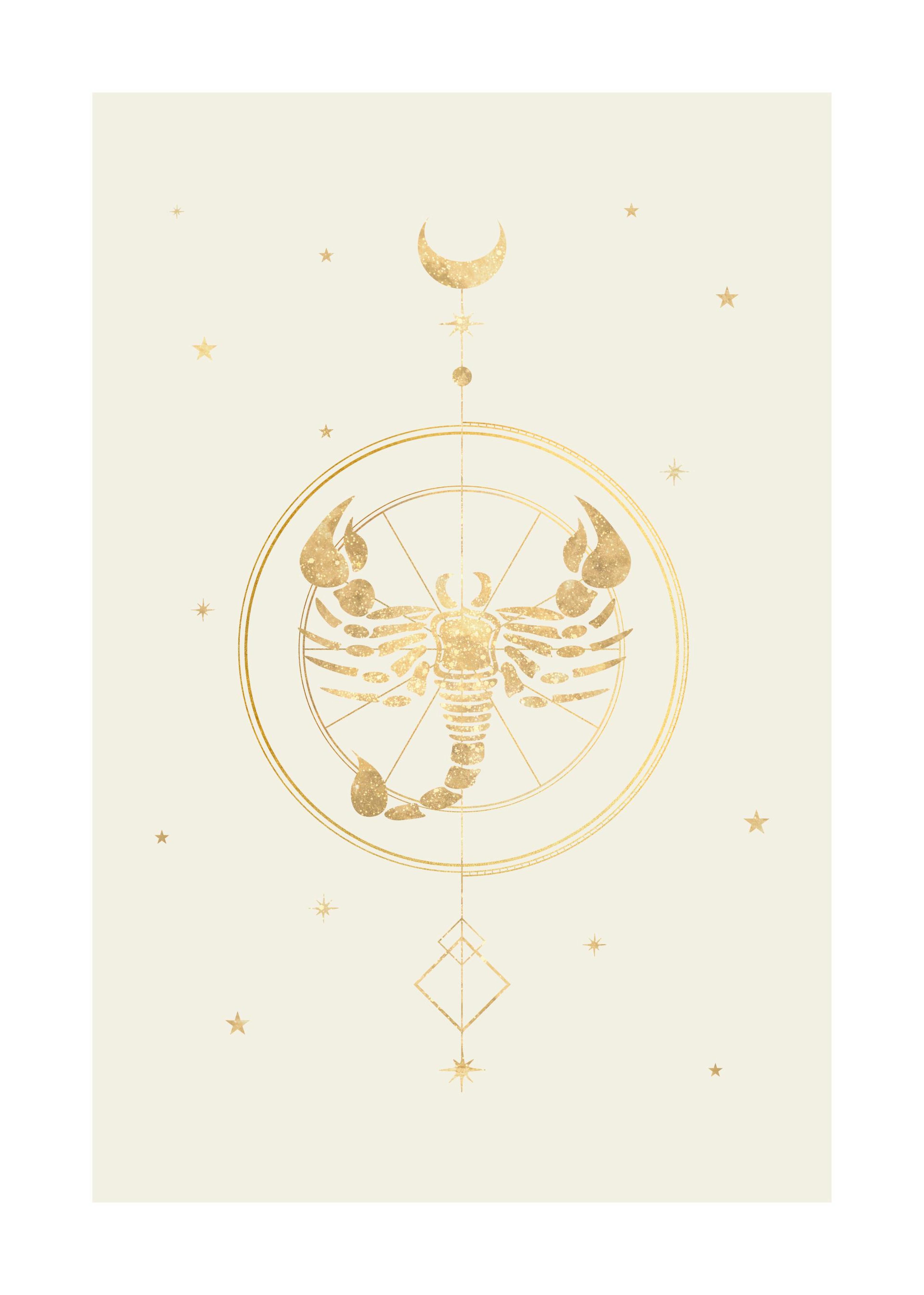 Plakat Skorpion Horoskop 0