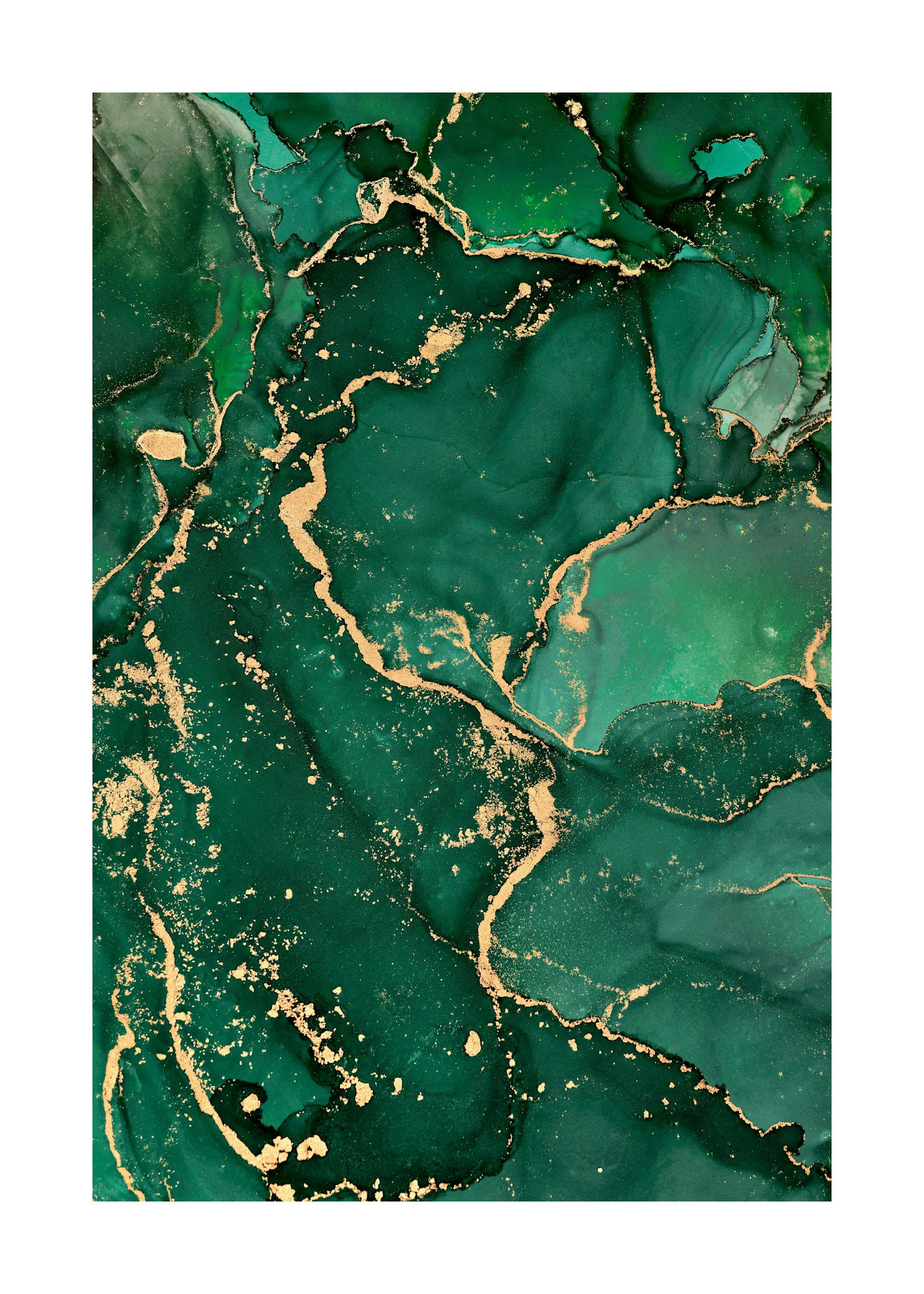 Grüner Marmor Nr. 1 Poster 0