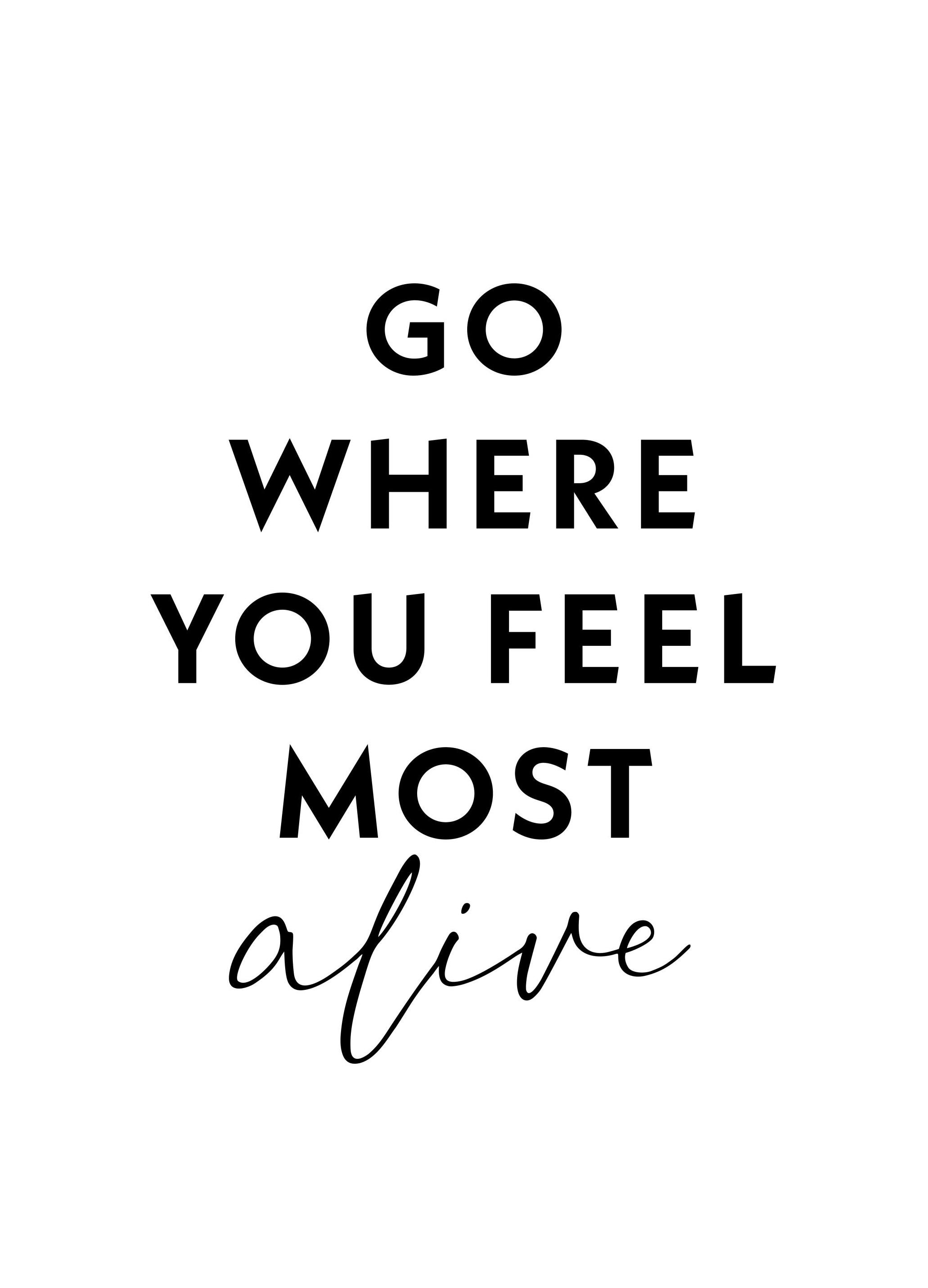 Plakat Most Alive (21x30 cm) - Poster Store