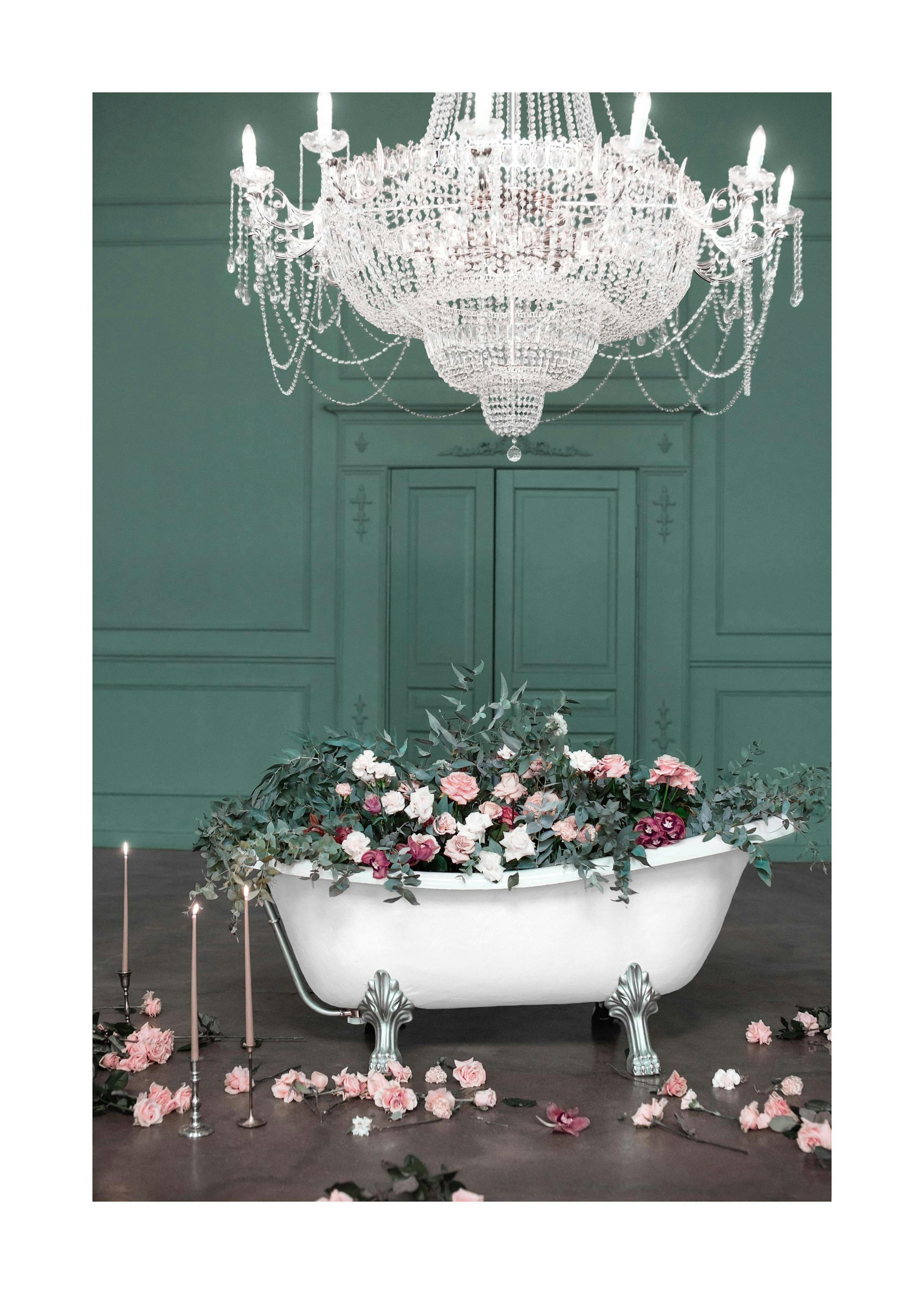 Vasca con Rose Poster 0