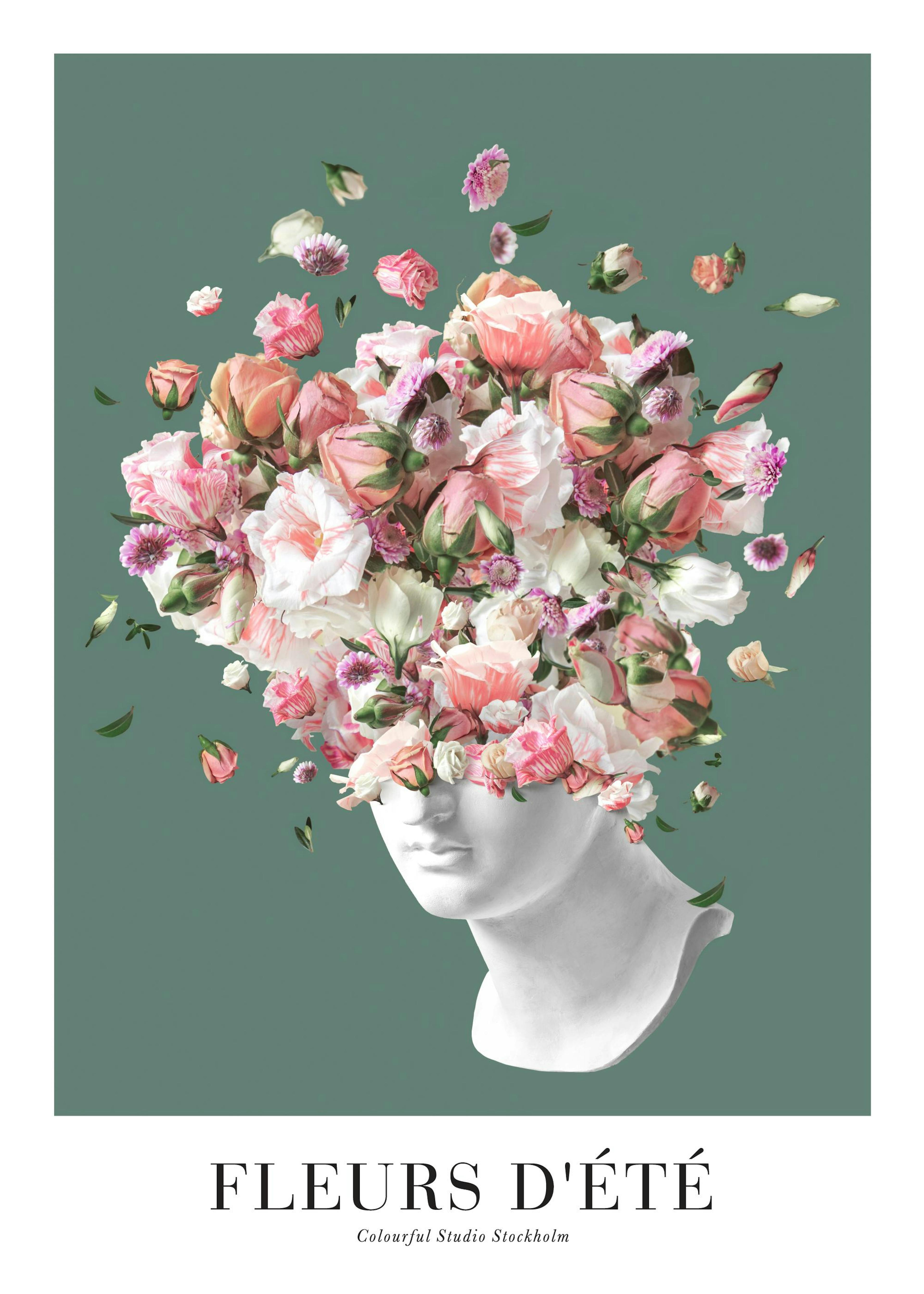 Flower Statue No2 Poster 0