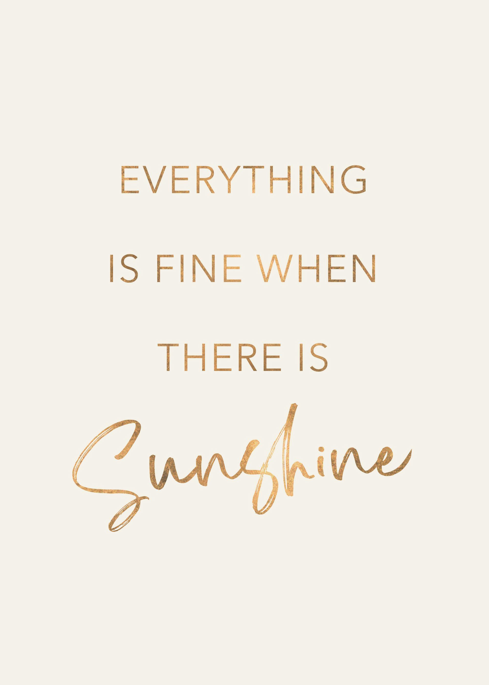 Golden Sunshine Poster 0