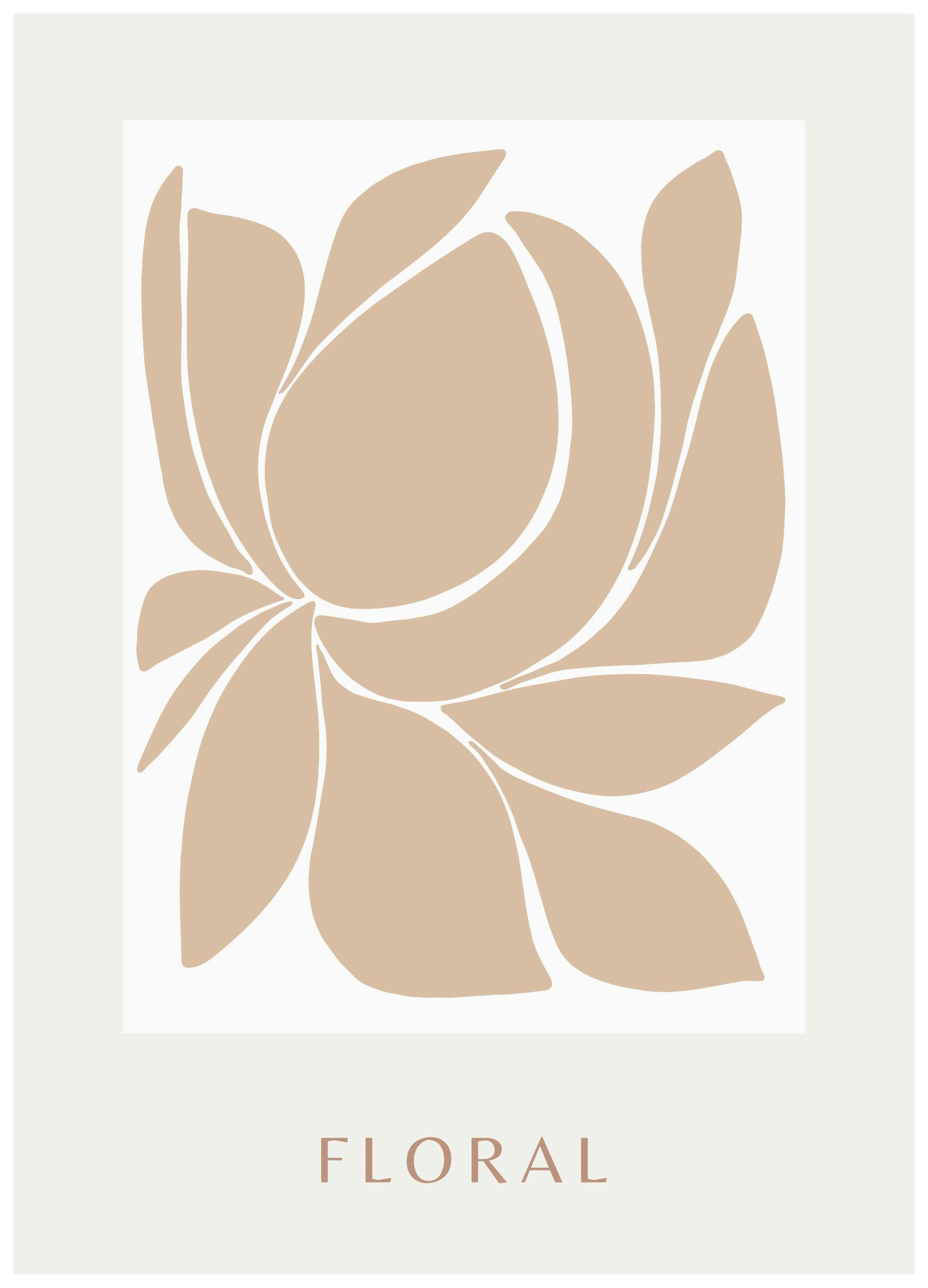Plakat Kwiat No2 (21x30 cm) - Poster Store