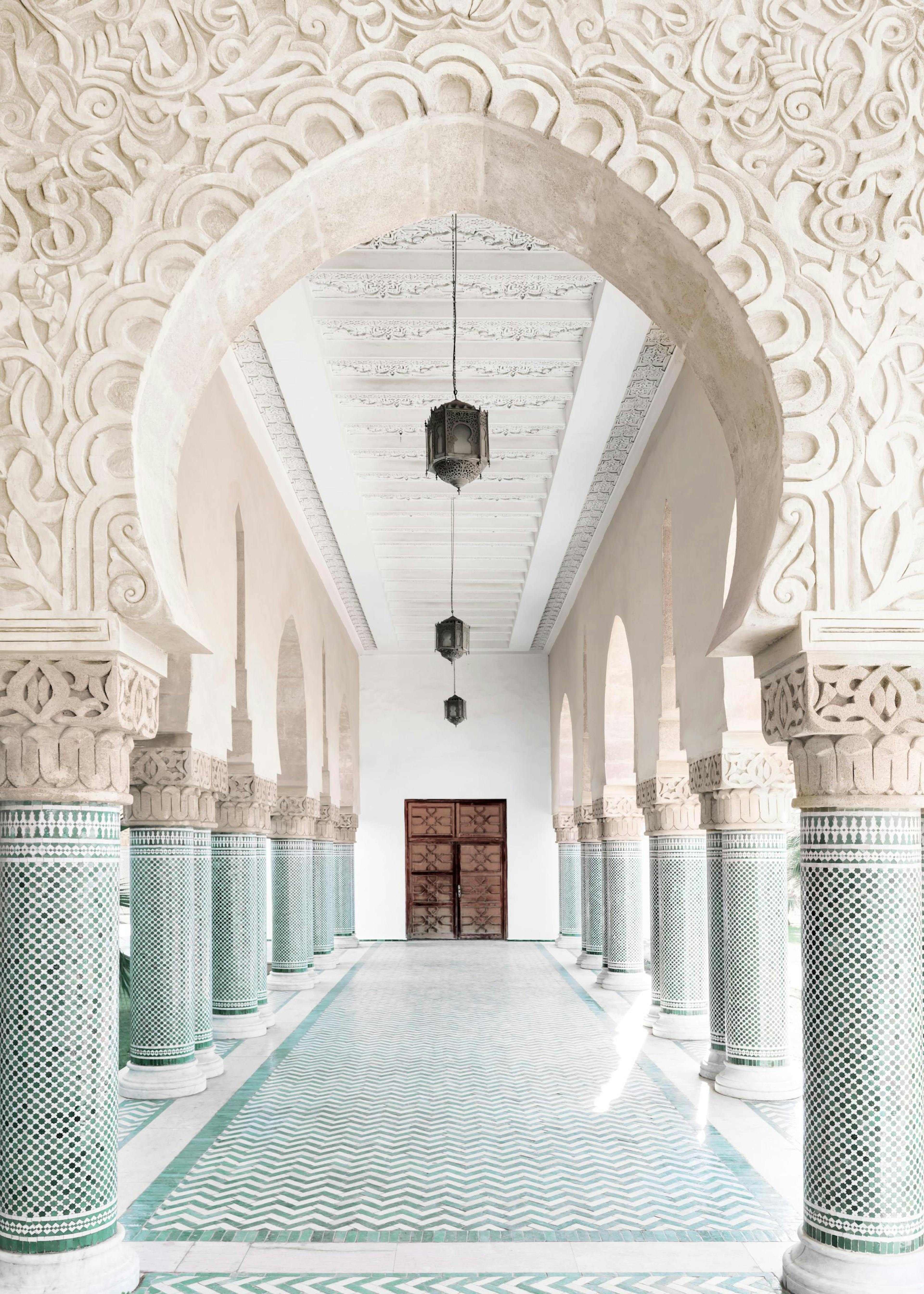 Moroccan Archway Poster 0
