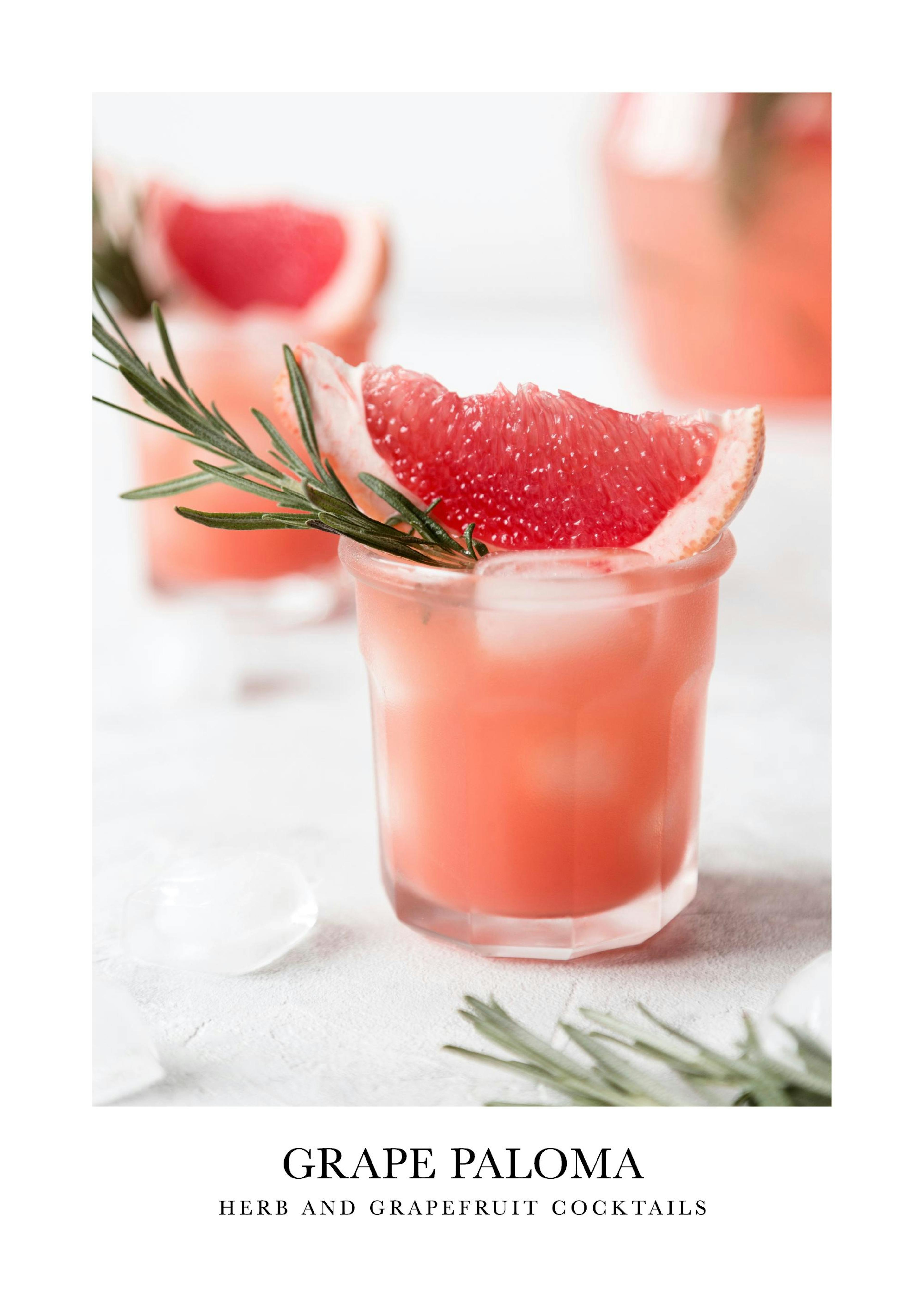 Grape Cocktail Poster 0