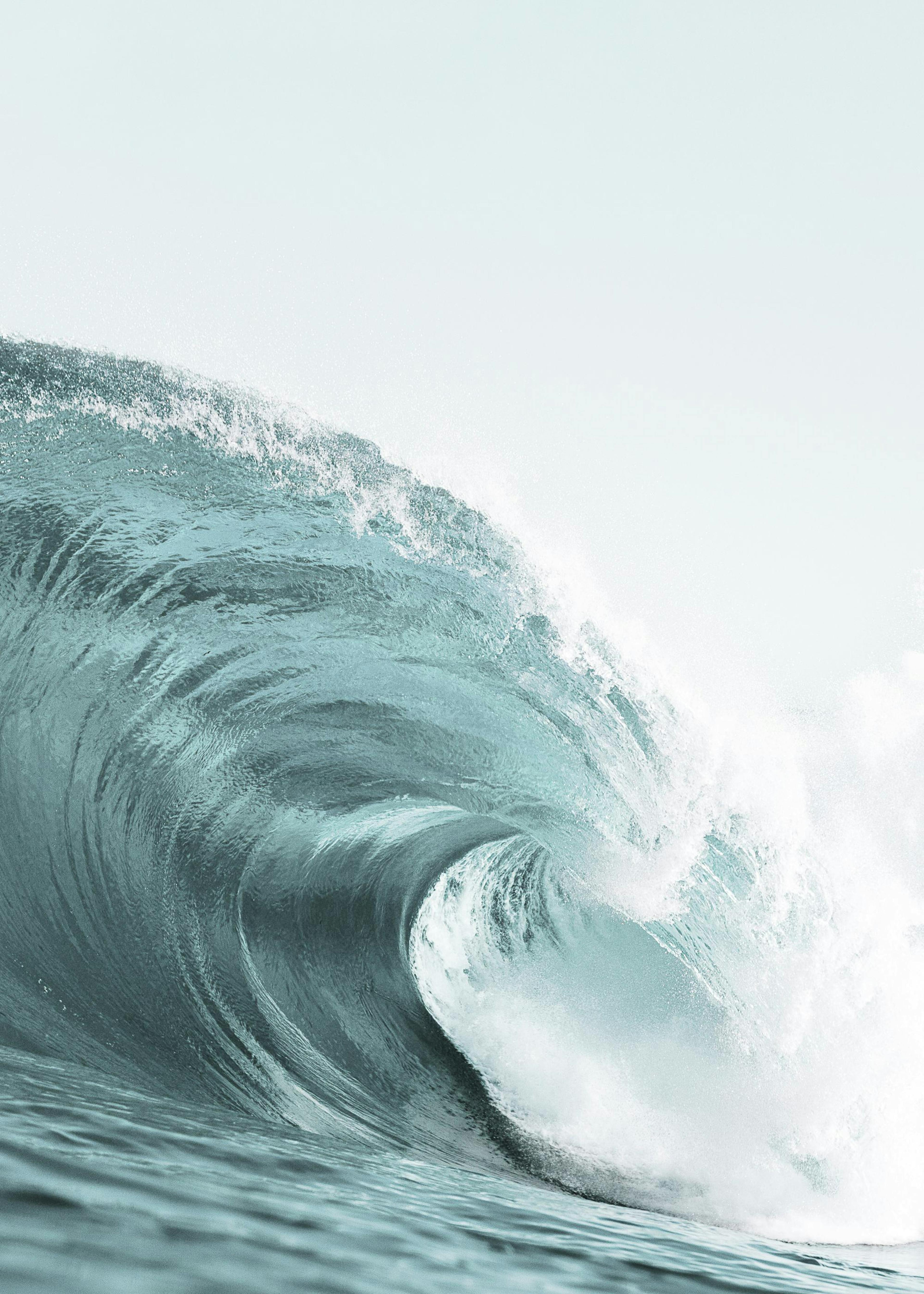 Große Welle Poster 0