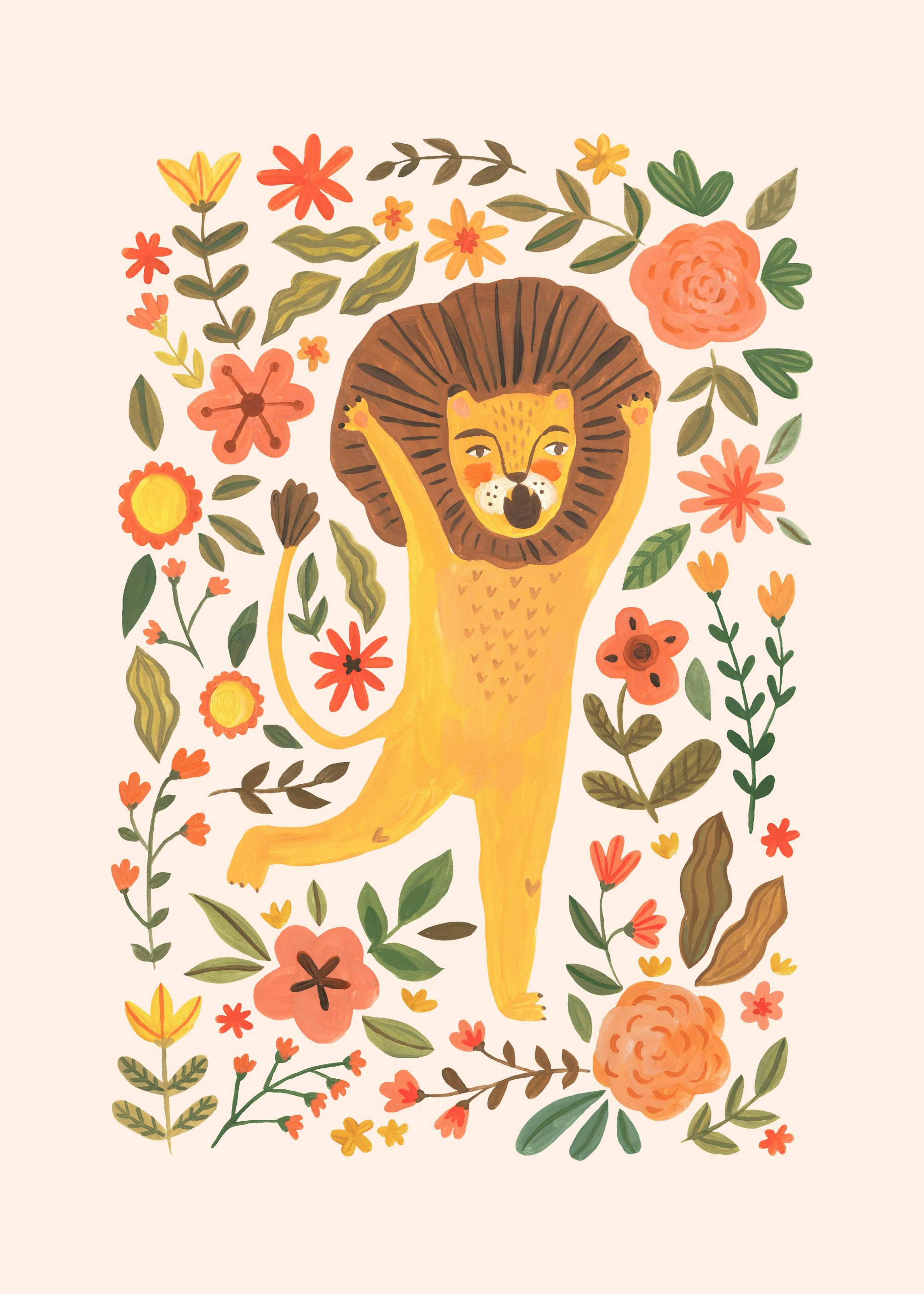 Baby Lion Poster 0