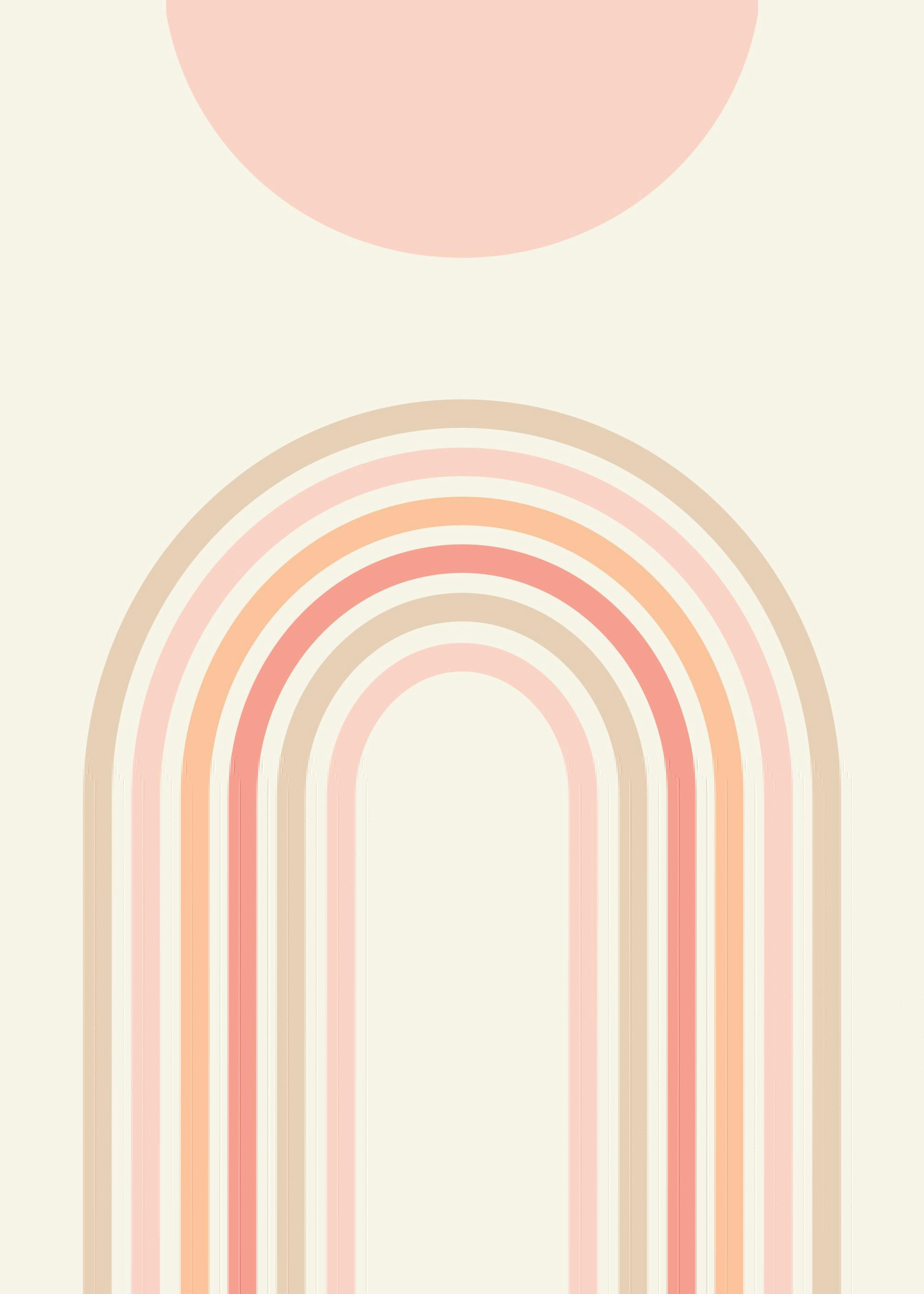 Arcos Rosas Póster 0