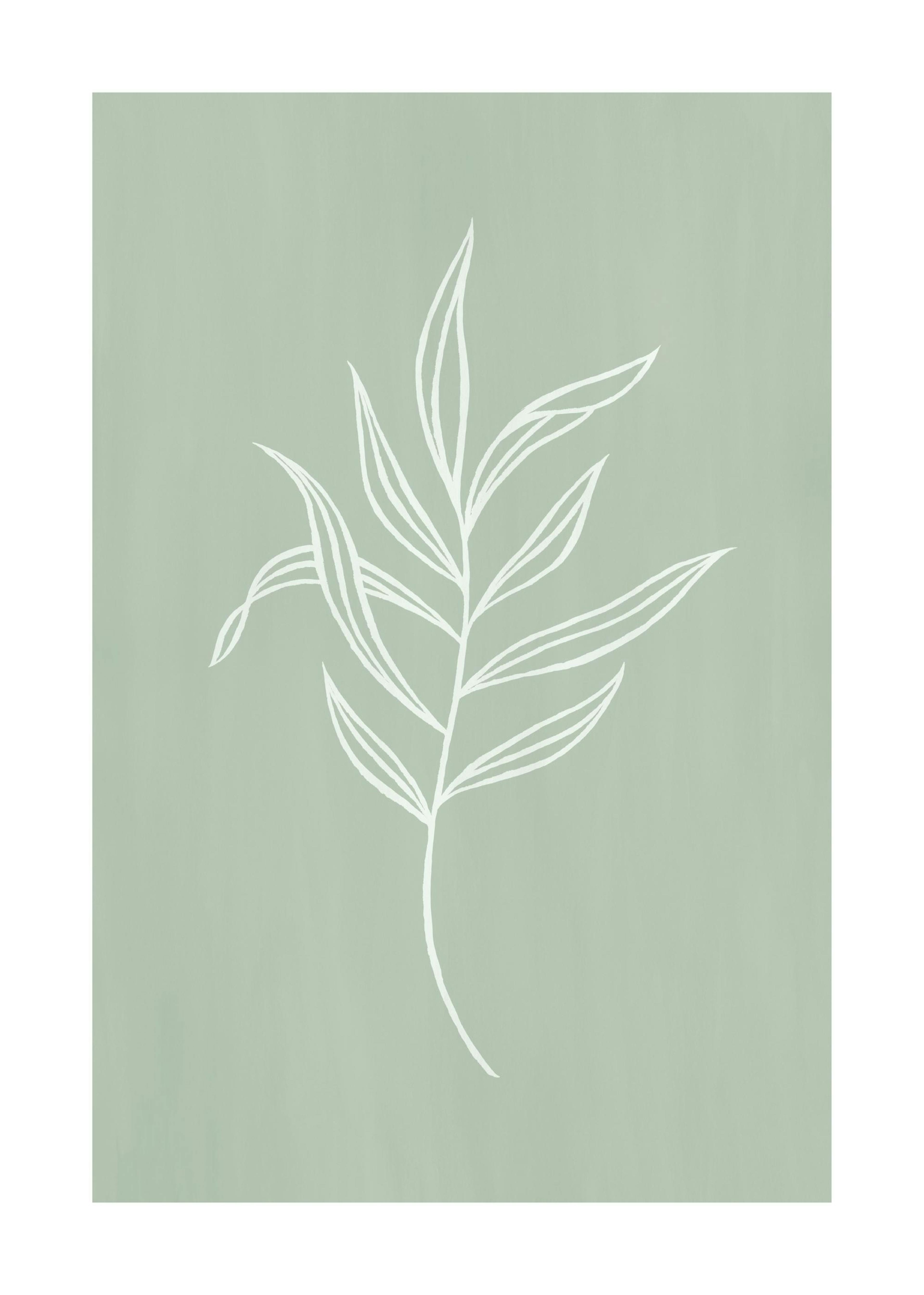 Groene Bladeren Poster 0