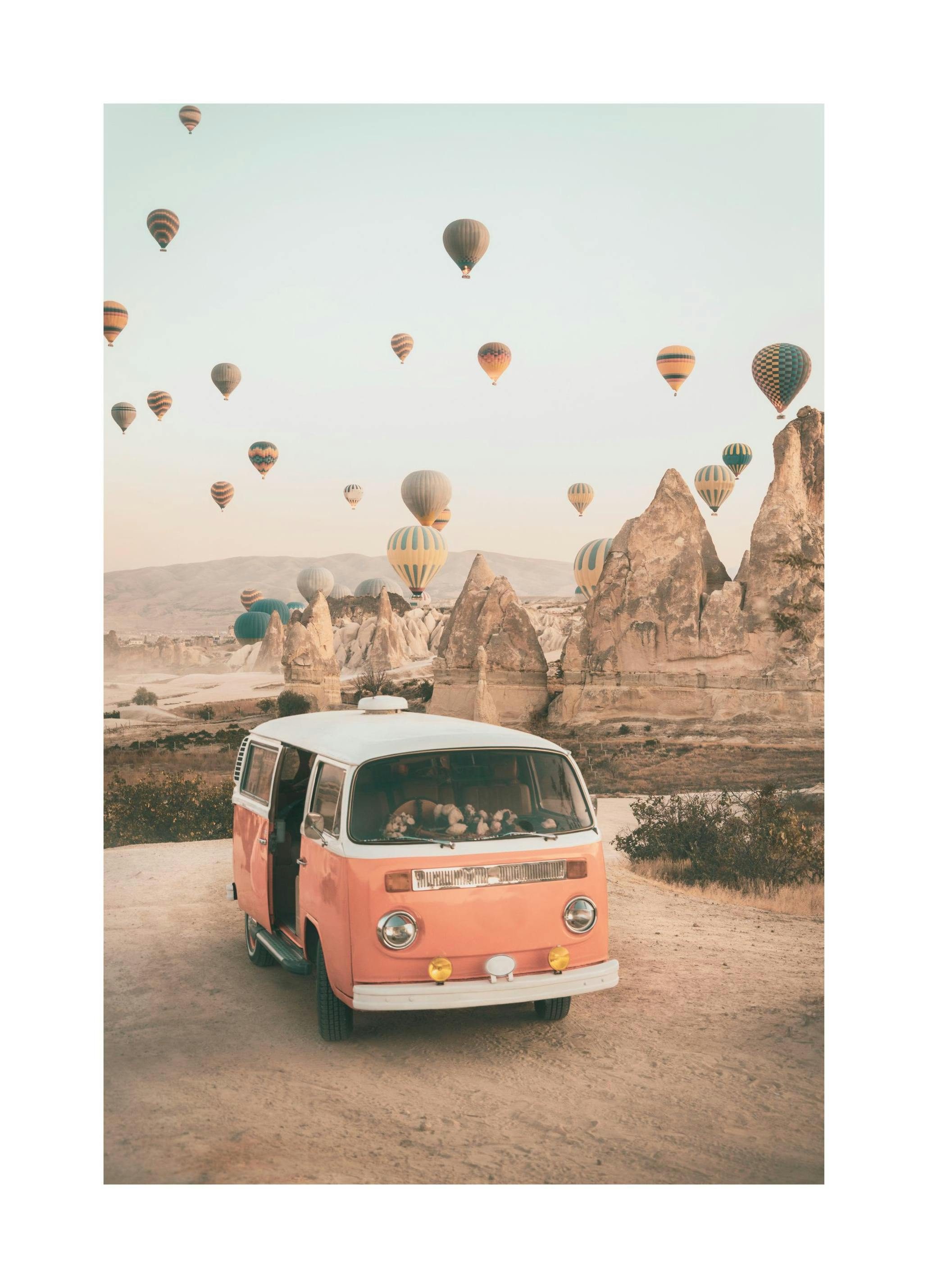 Van w Kapadocji Plakat (21x30 cm) - Poster Store