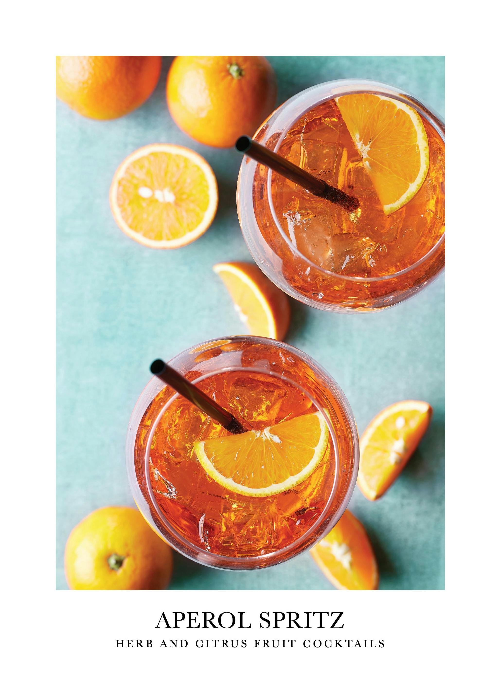 Aperol Spritz Cocktail Poster (30x40 cm) - Poster Store