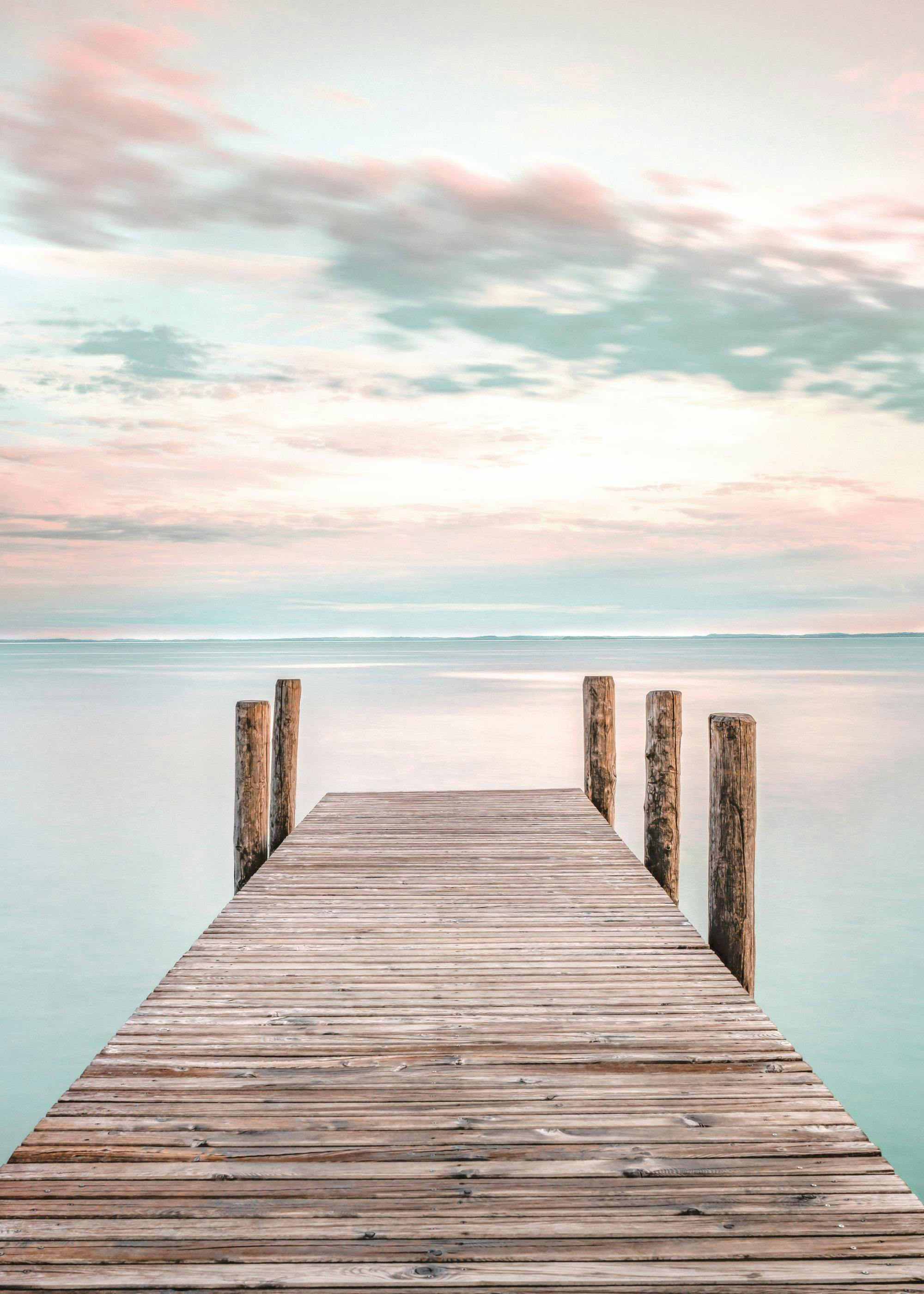 Sunset Jetty Poster 0