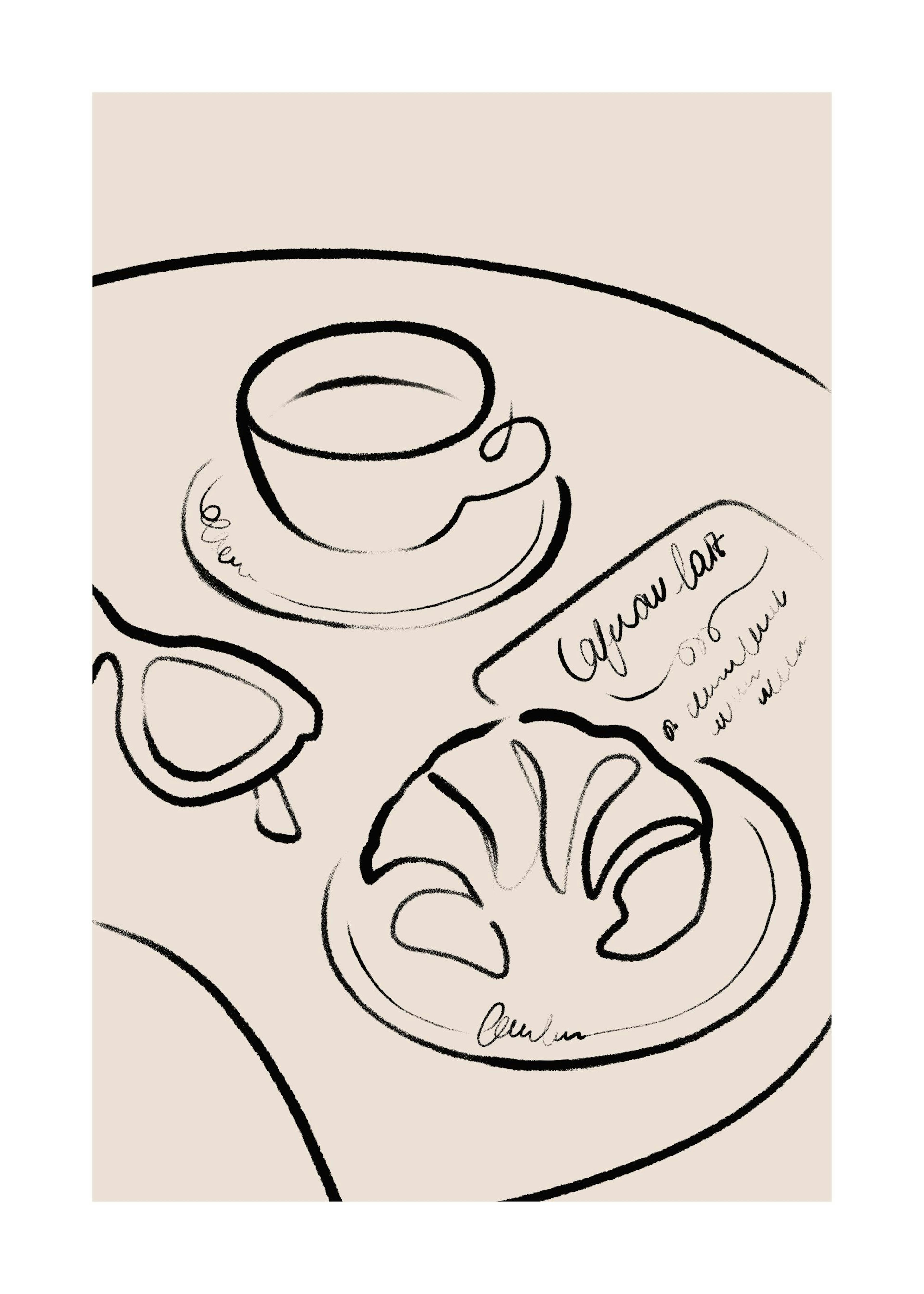 French Breakfast Poster 0
