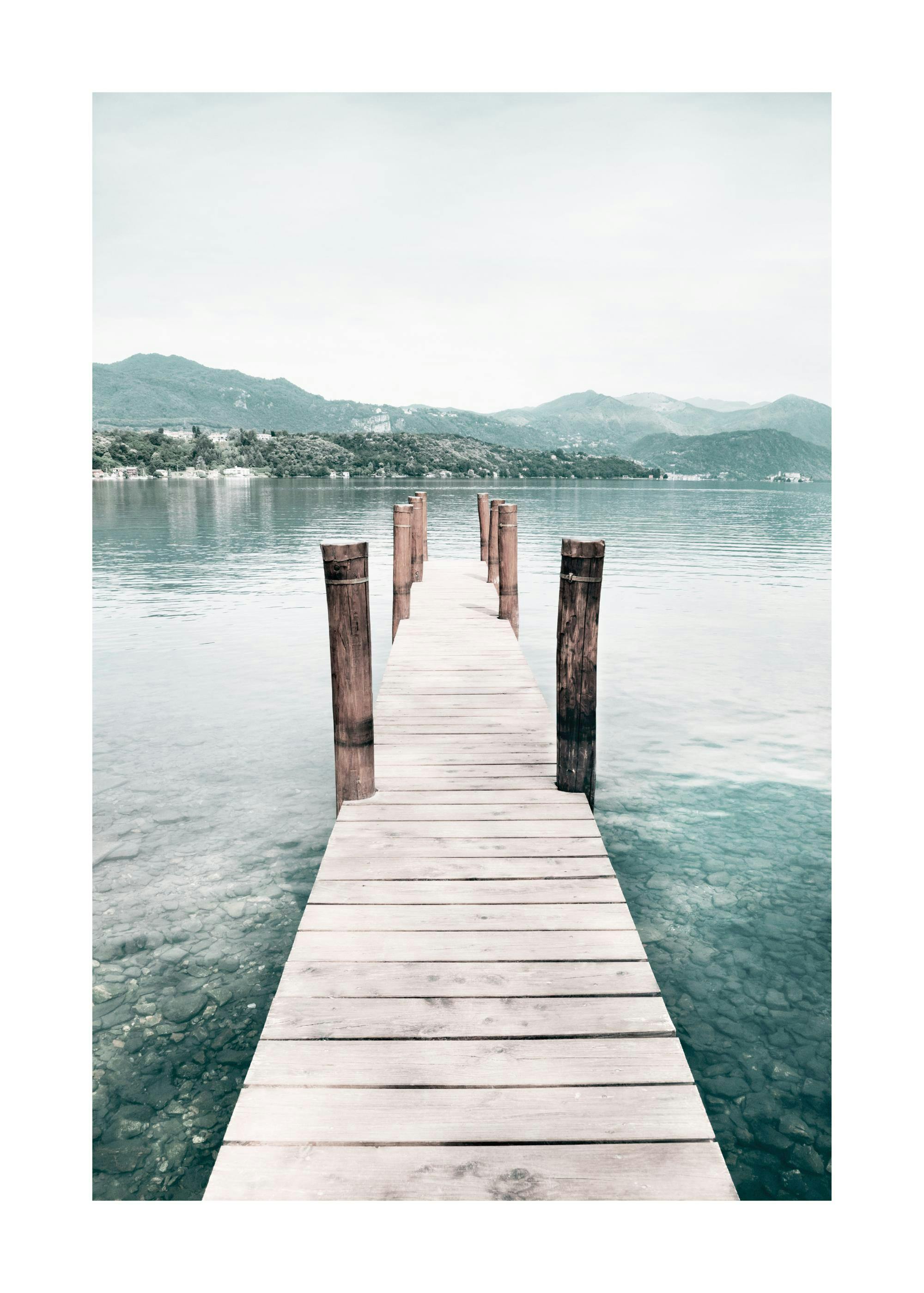 Wooden Pier Poster 0