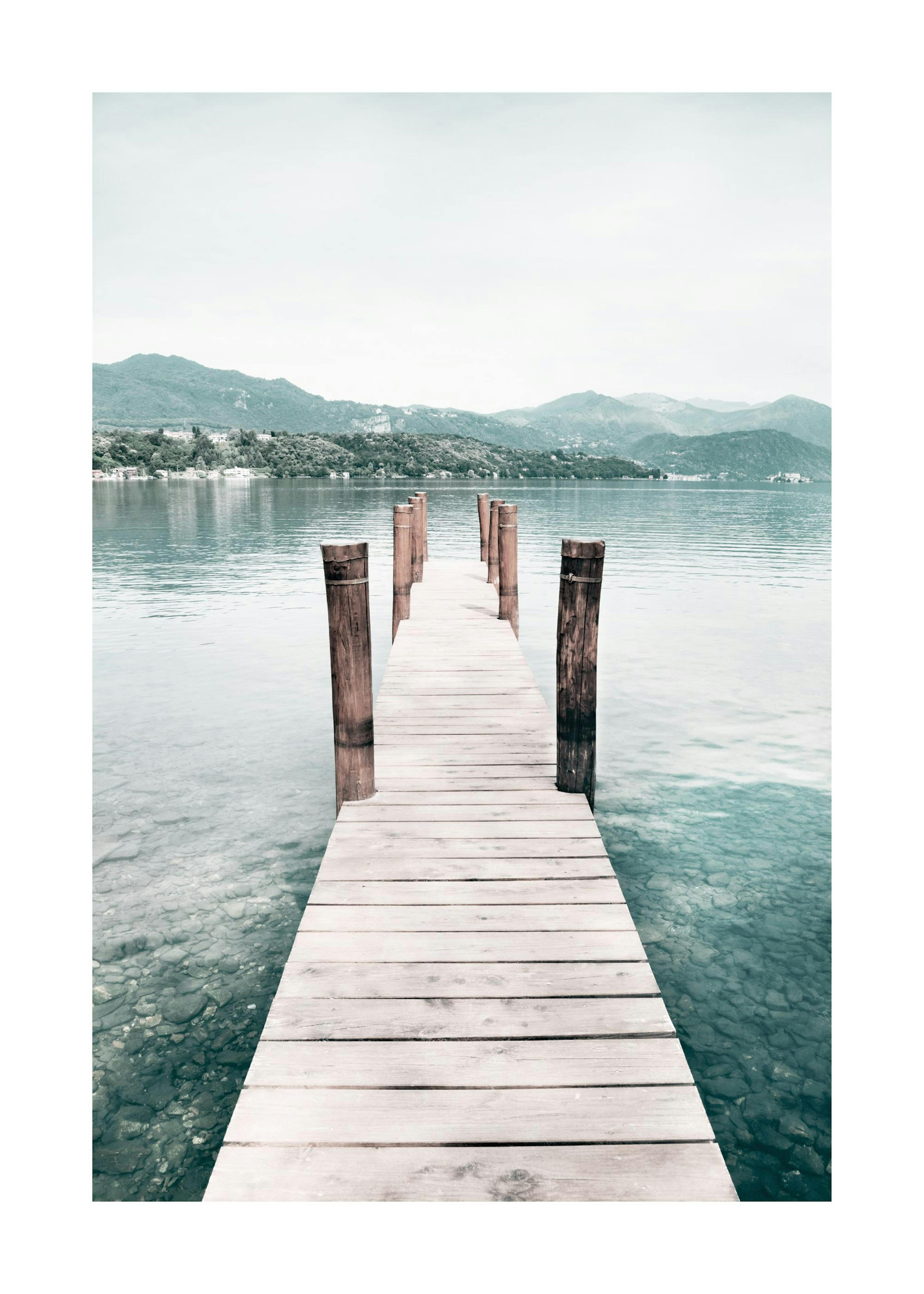 Ponton en Bois Poster 0