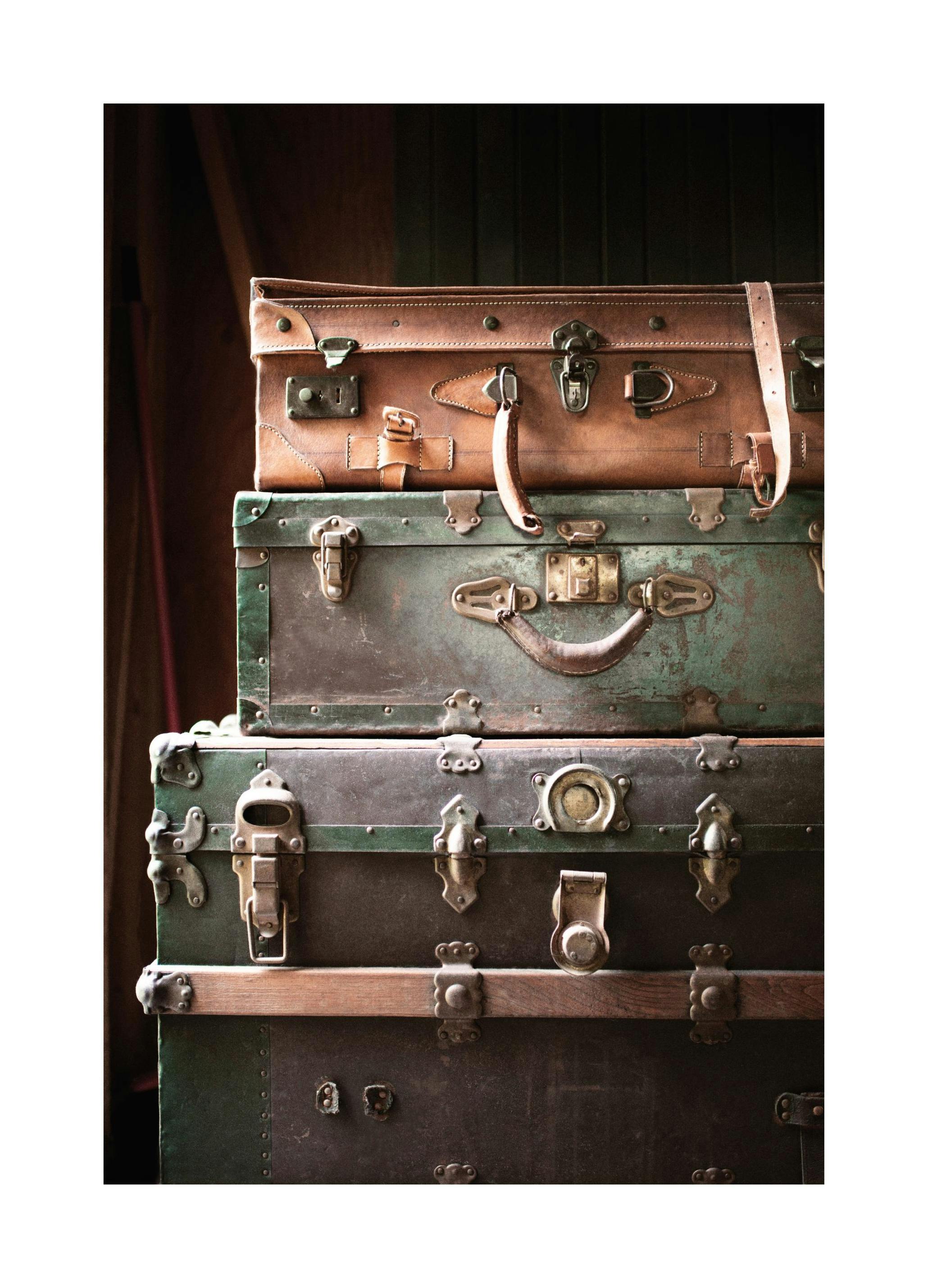 Plakat 'Walizki (30x40 cm) - Poster Store