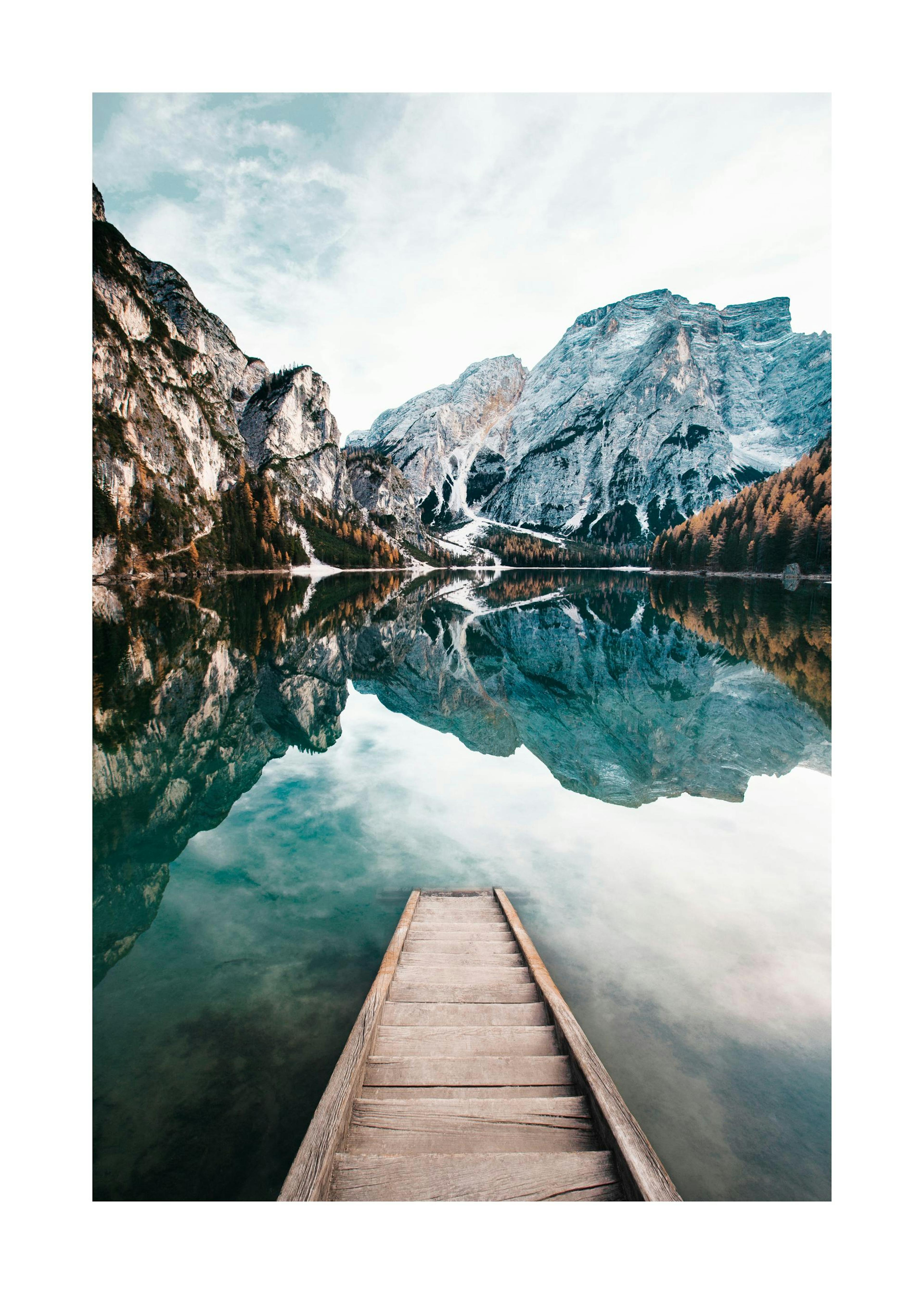 Peaceful Lake Braies 0