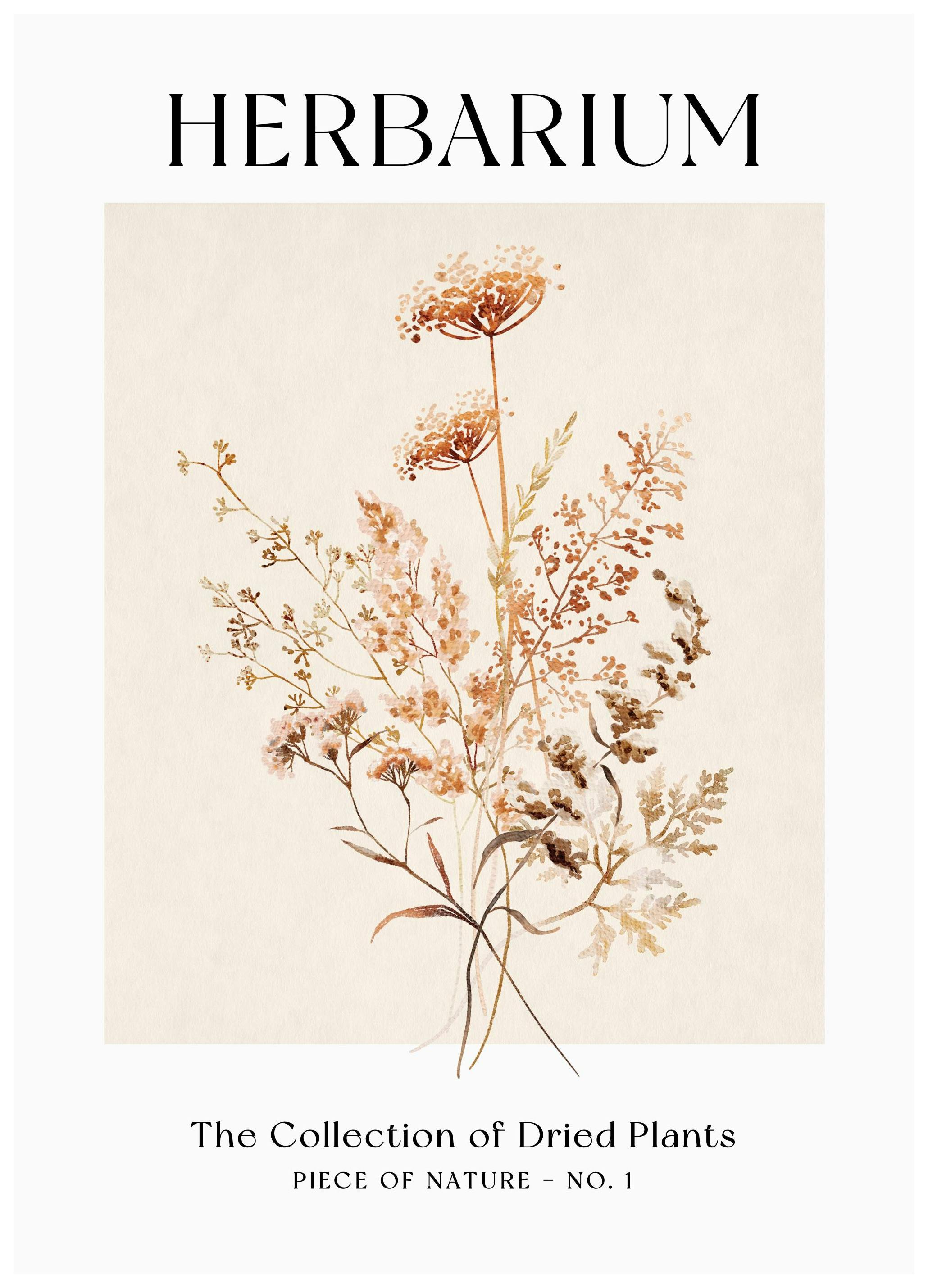 Piece of Nature No1 Affiche (30x40 cm) - Poster Store