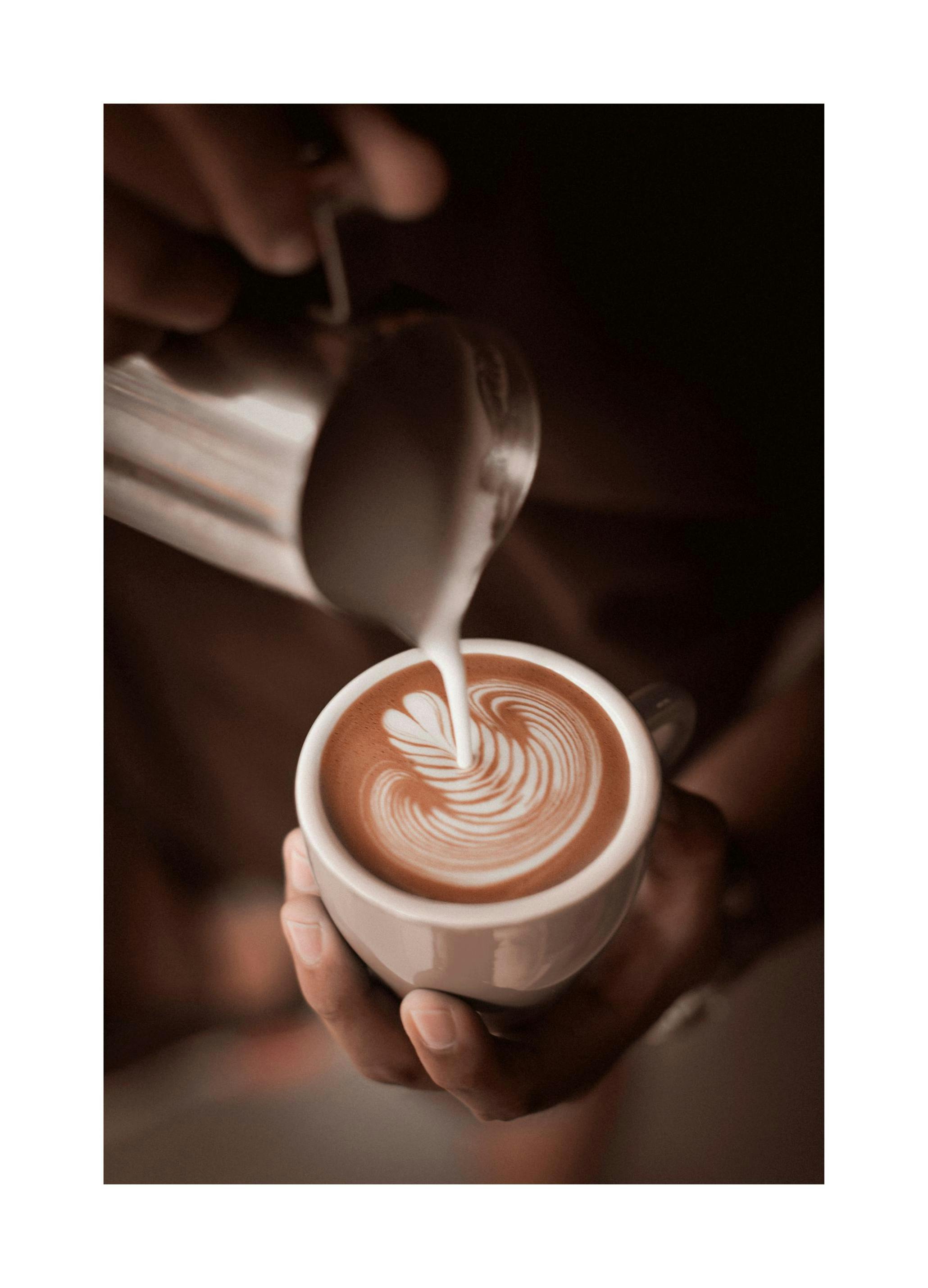 Cappuccino Art (21x30 cm) - Poster Store