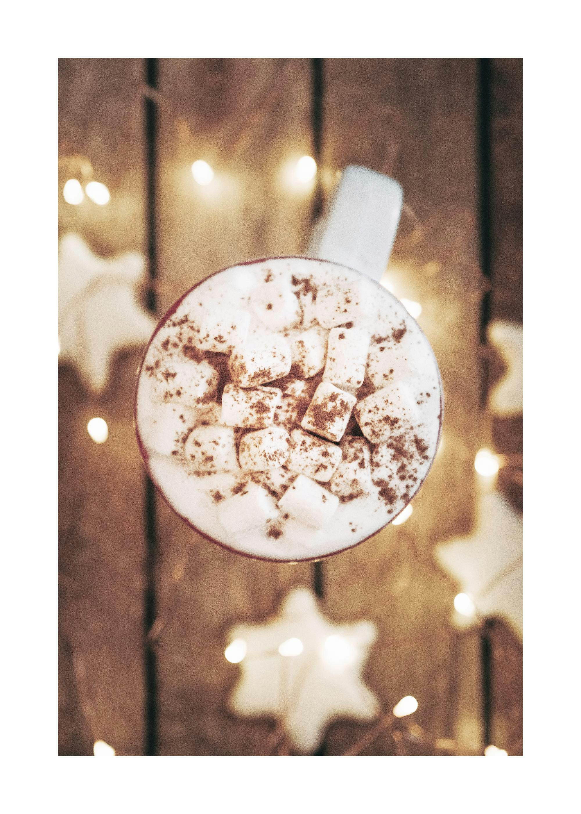 Heiße Marshmallow Schokolade Poster 0