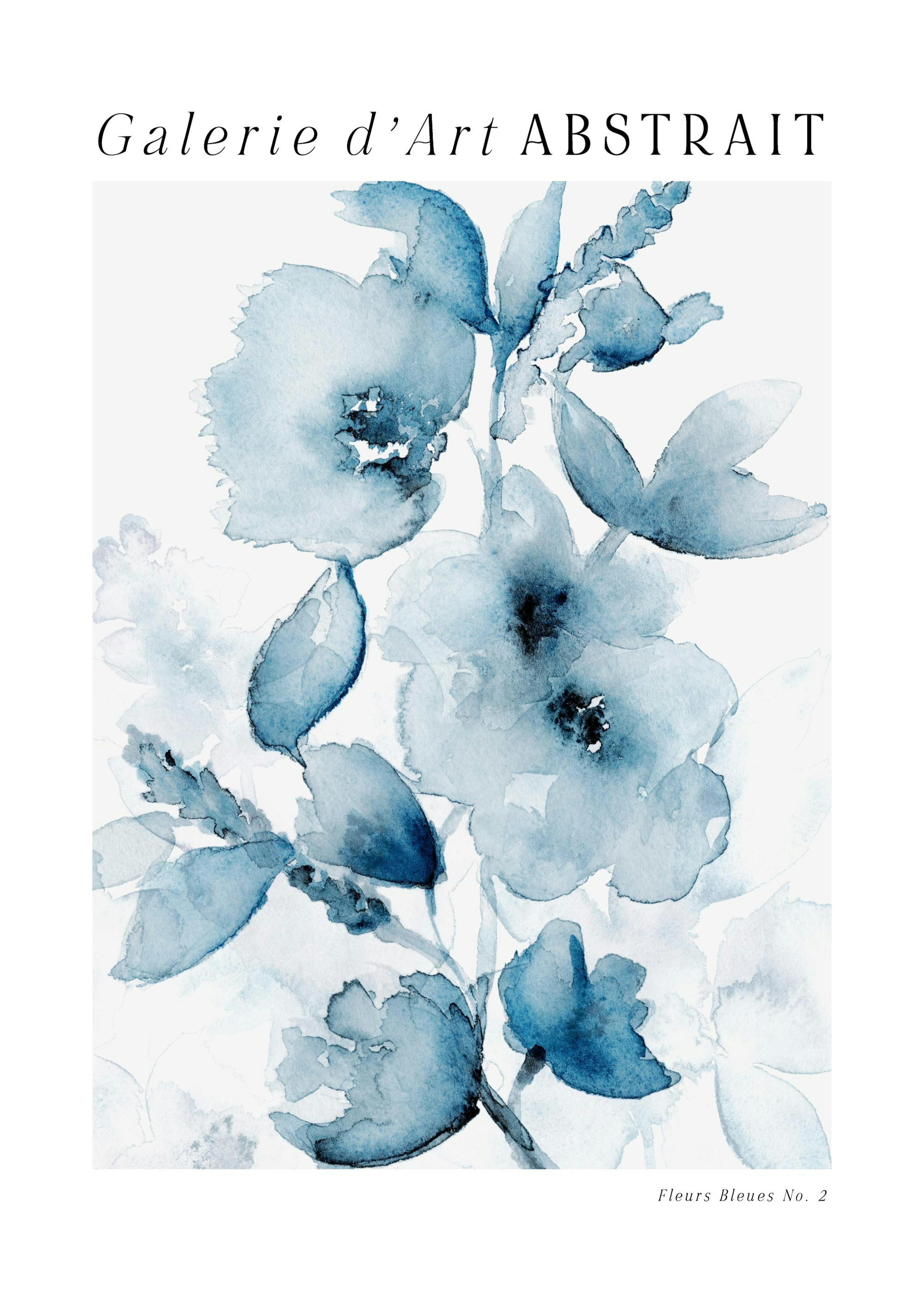 Poster di Fleurs Bleues n 0