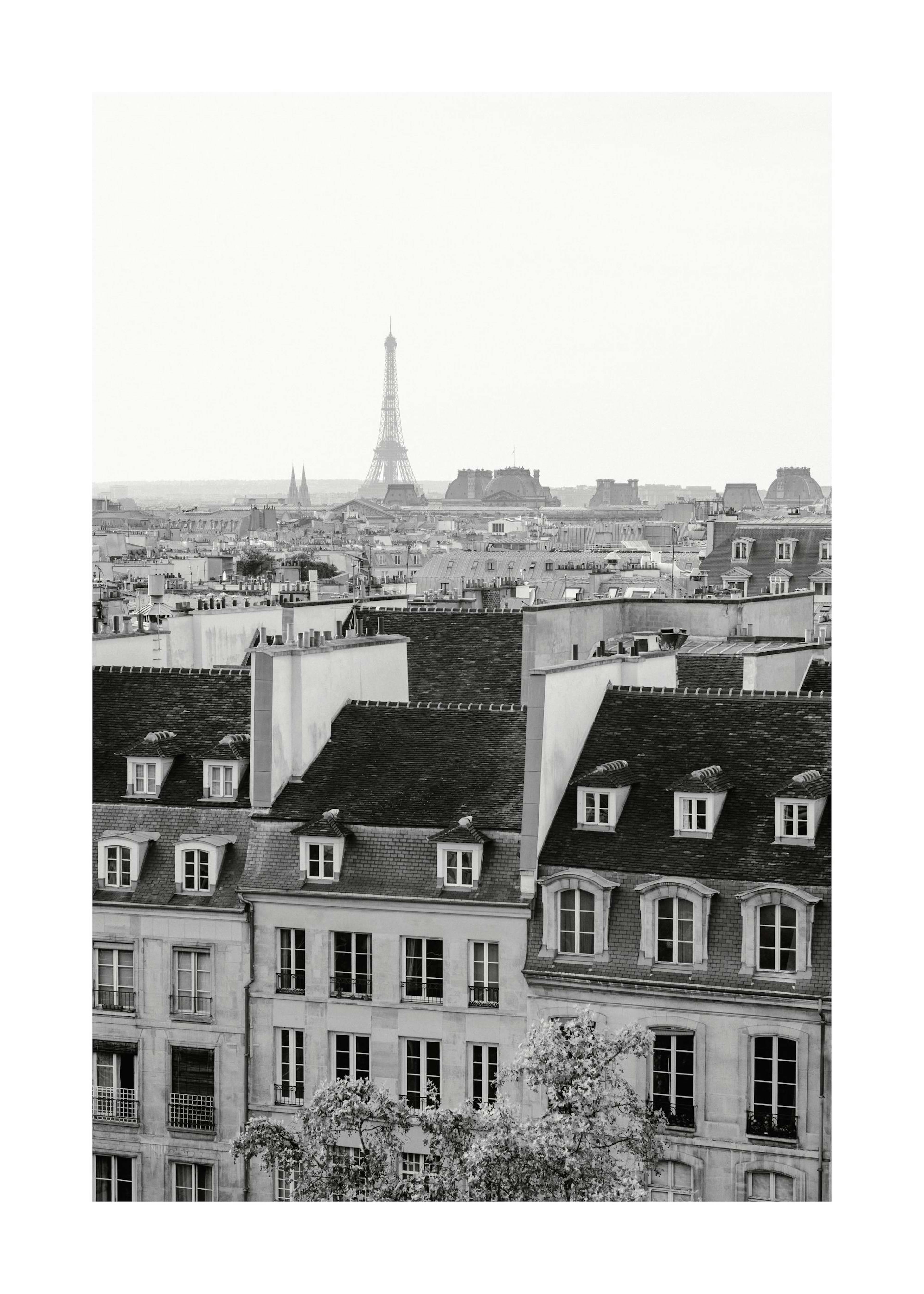 Paysage urbain de Paris Poster 0