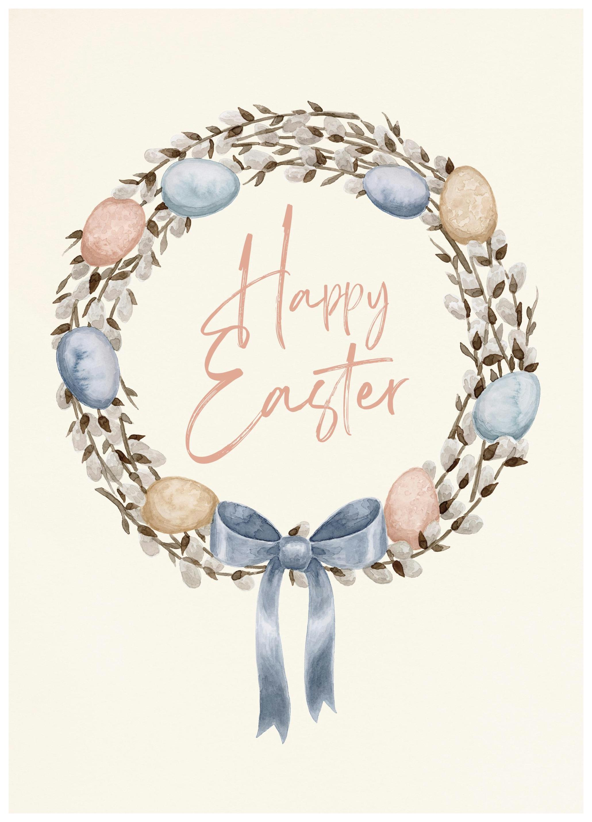 Happy Easter poster (21x30 cm) - Poster Store
